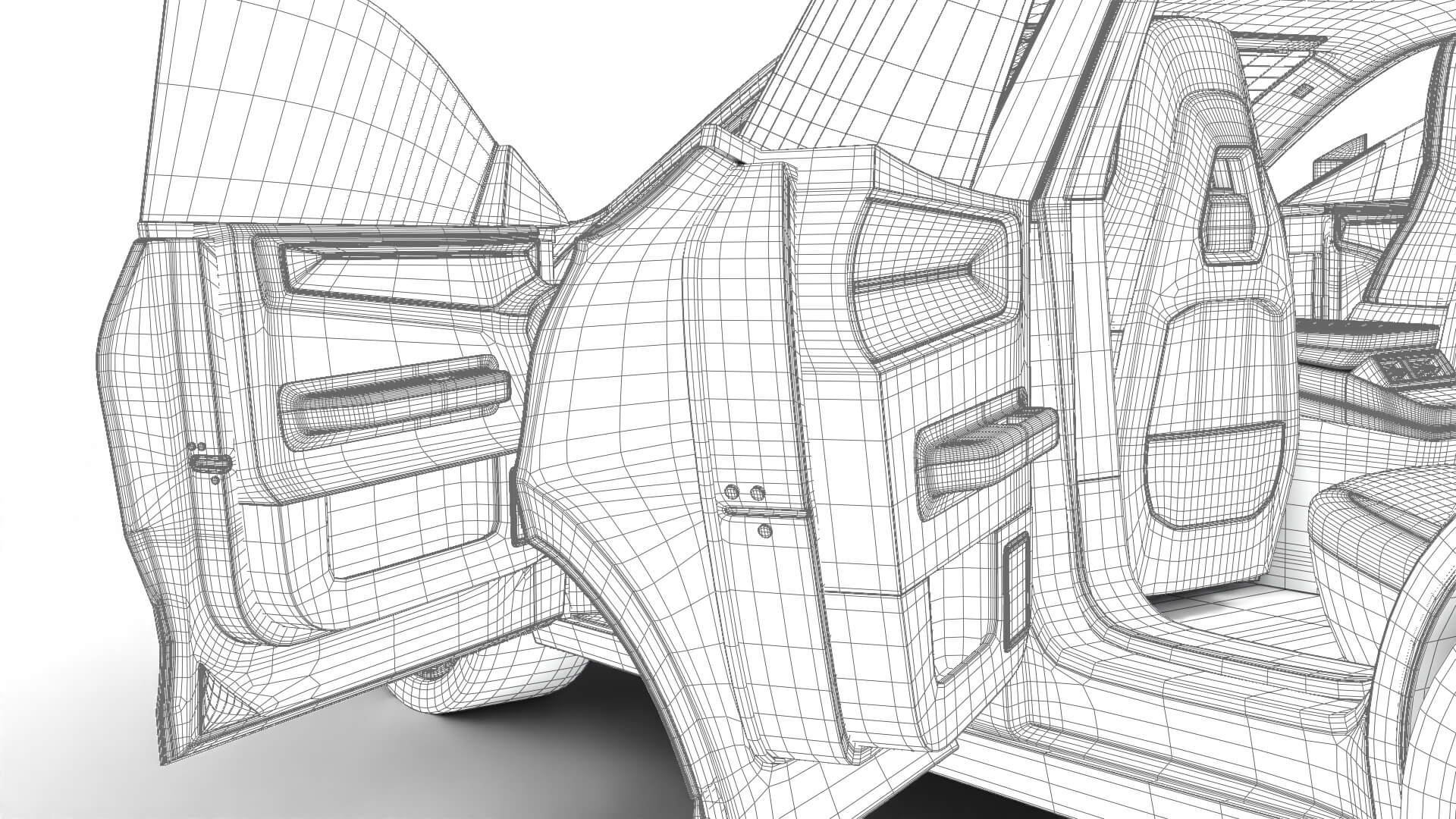 Polestar 4 SUV 2027 HQ 3D Model