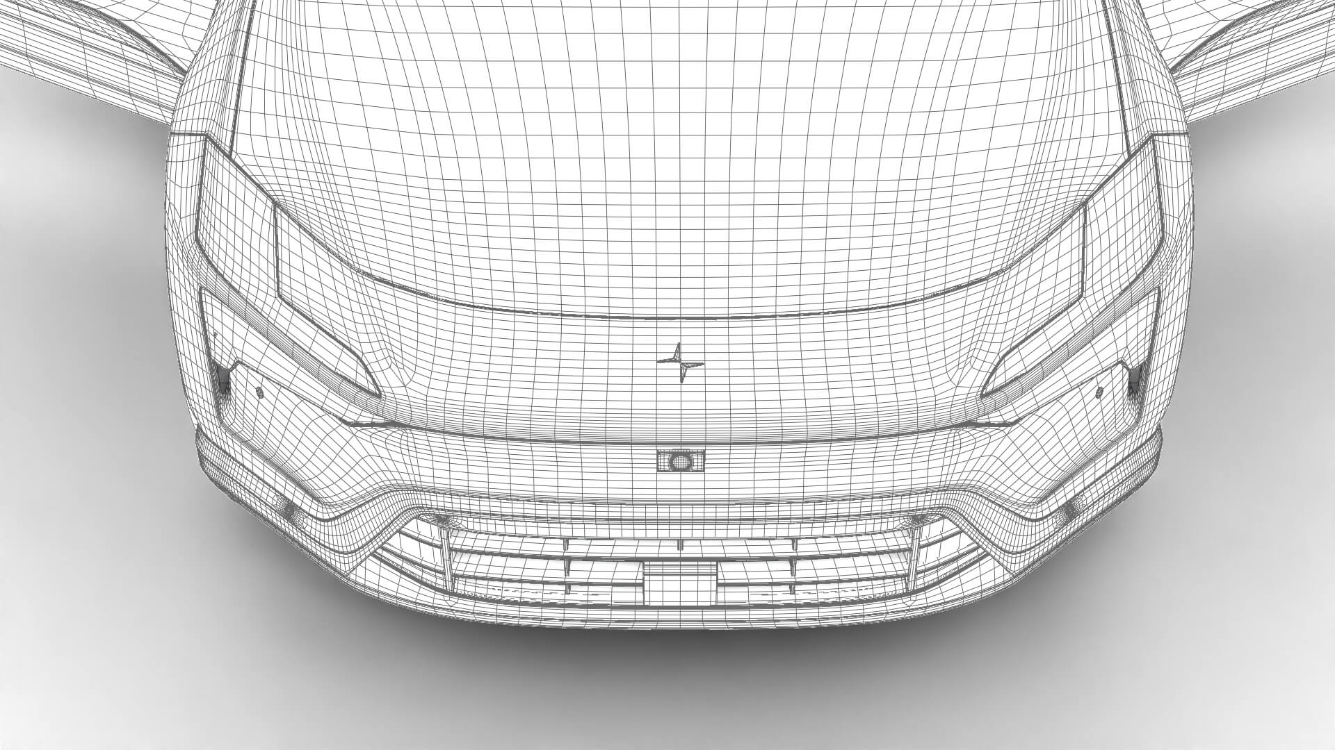 Polestar 4 SUV 2027 HQ 3D Model