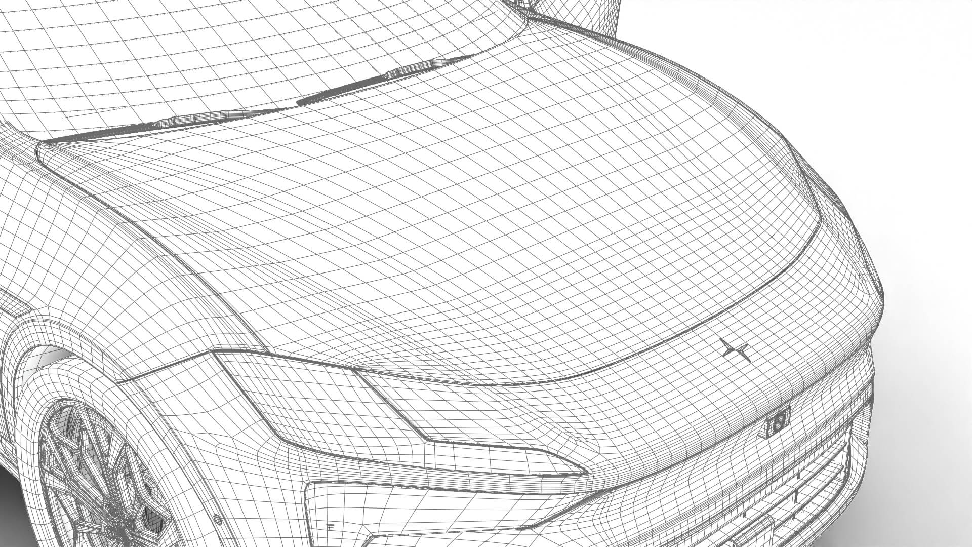 Polestar 4 SUV 2027 HQ 3D Model