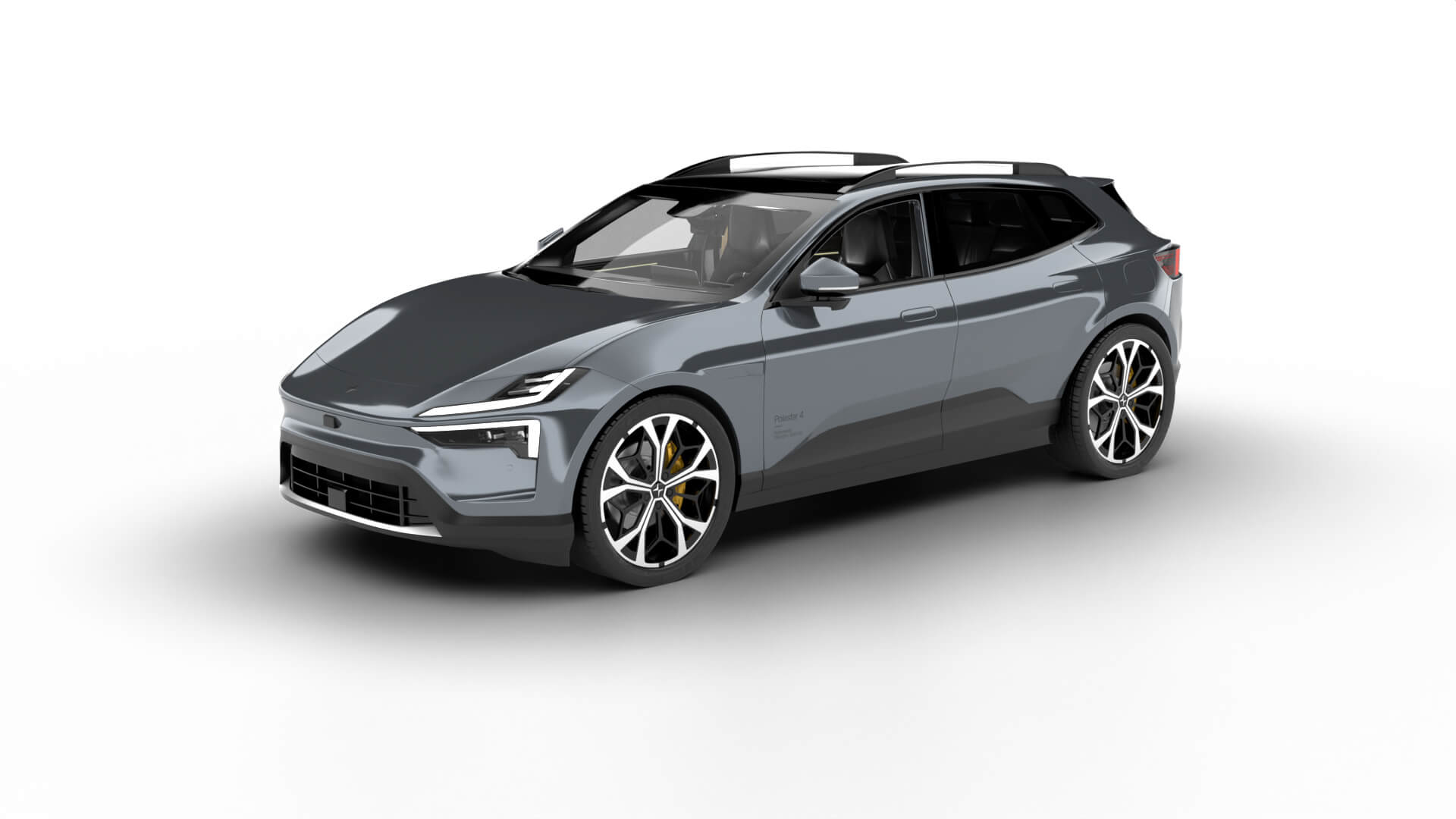 Polestar 4 SUV 2027 3D Model