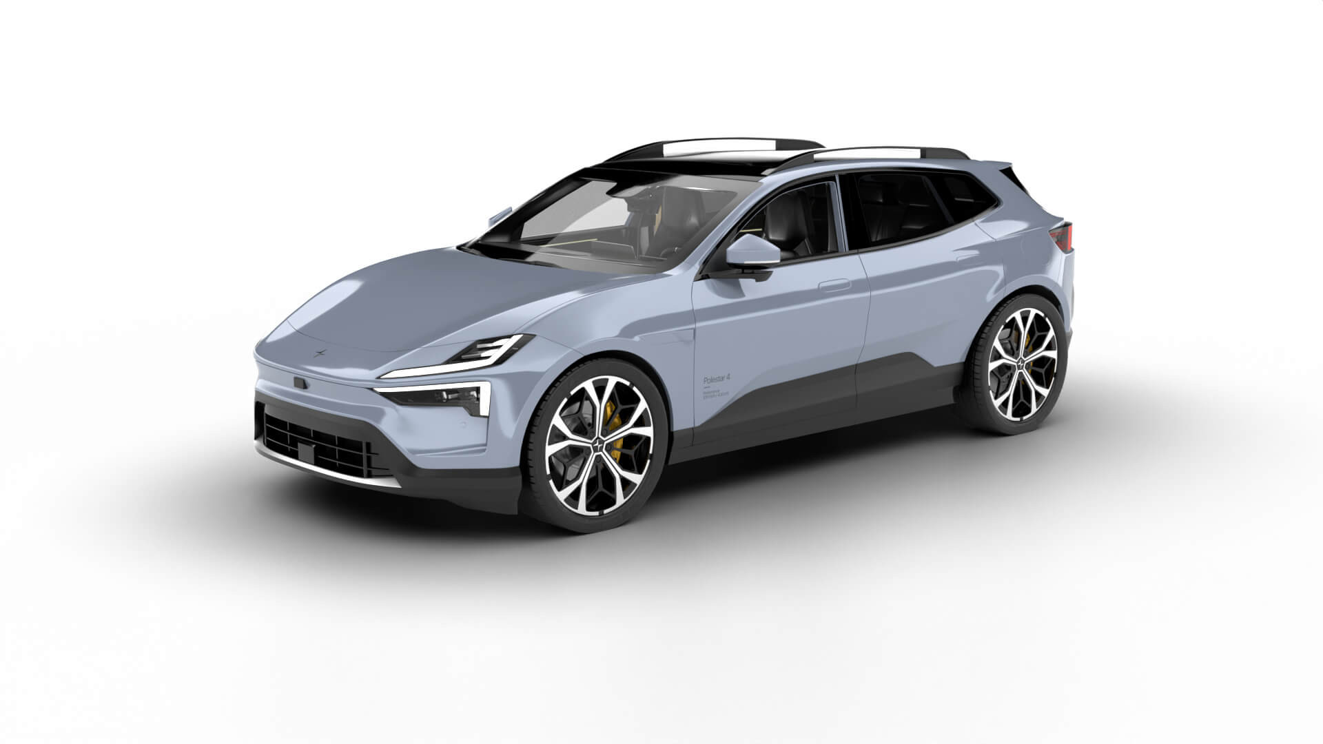 Polestar 4 SUV 2027 3D Model