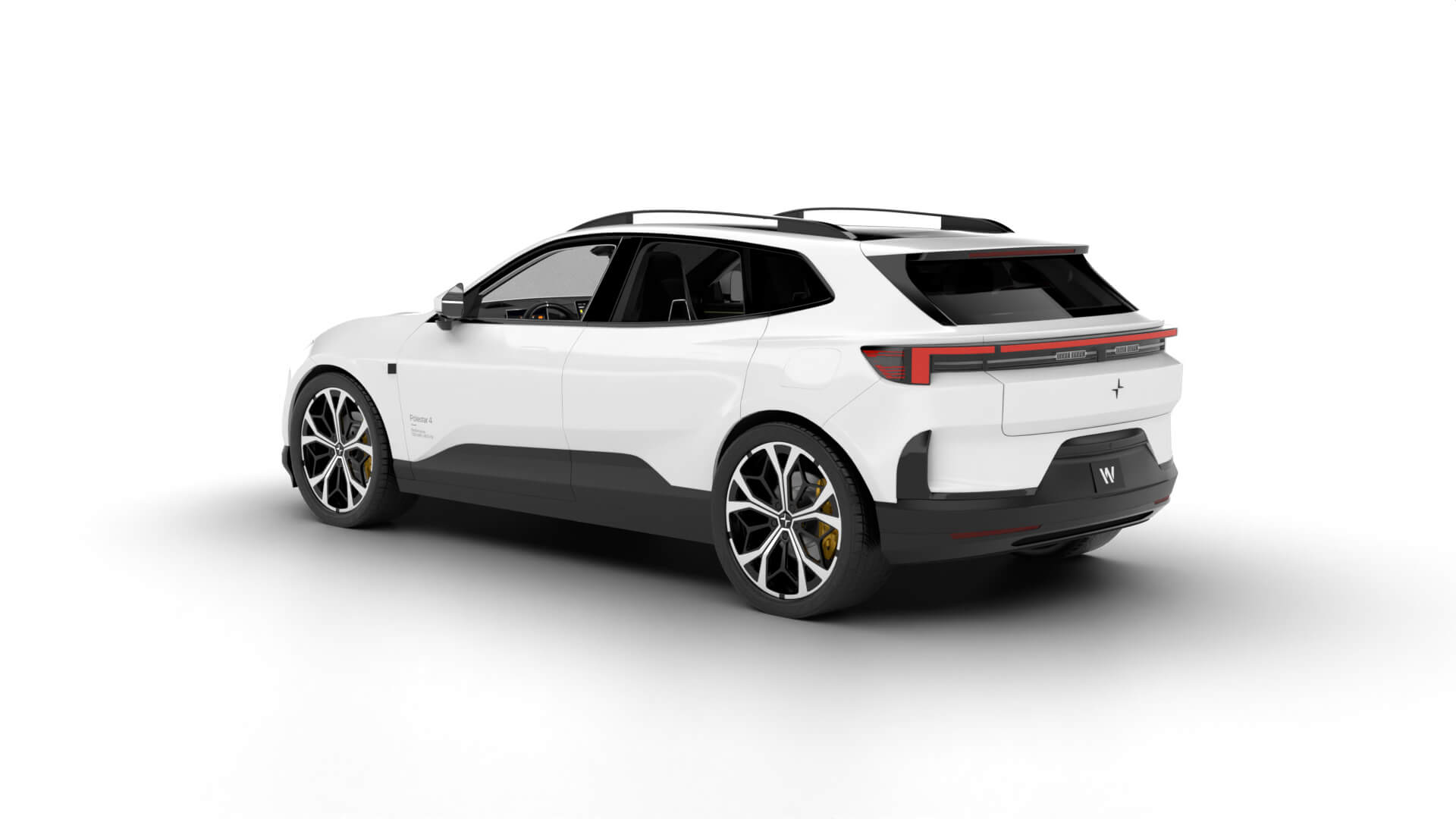 Polestar 4 SUV 2027 3D Model