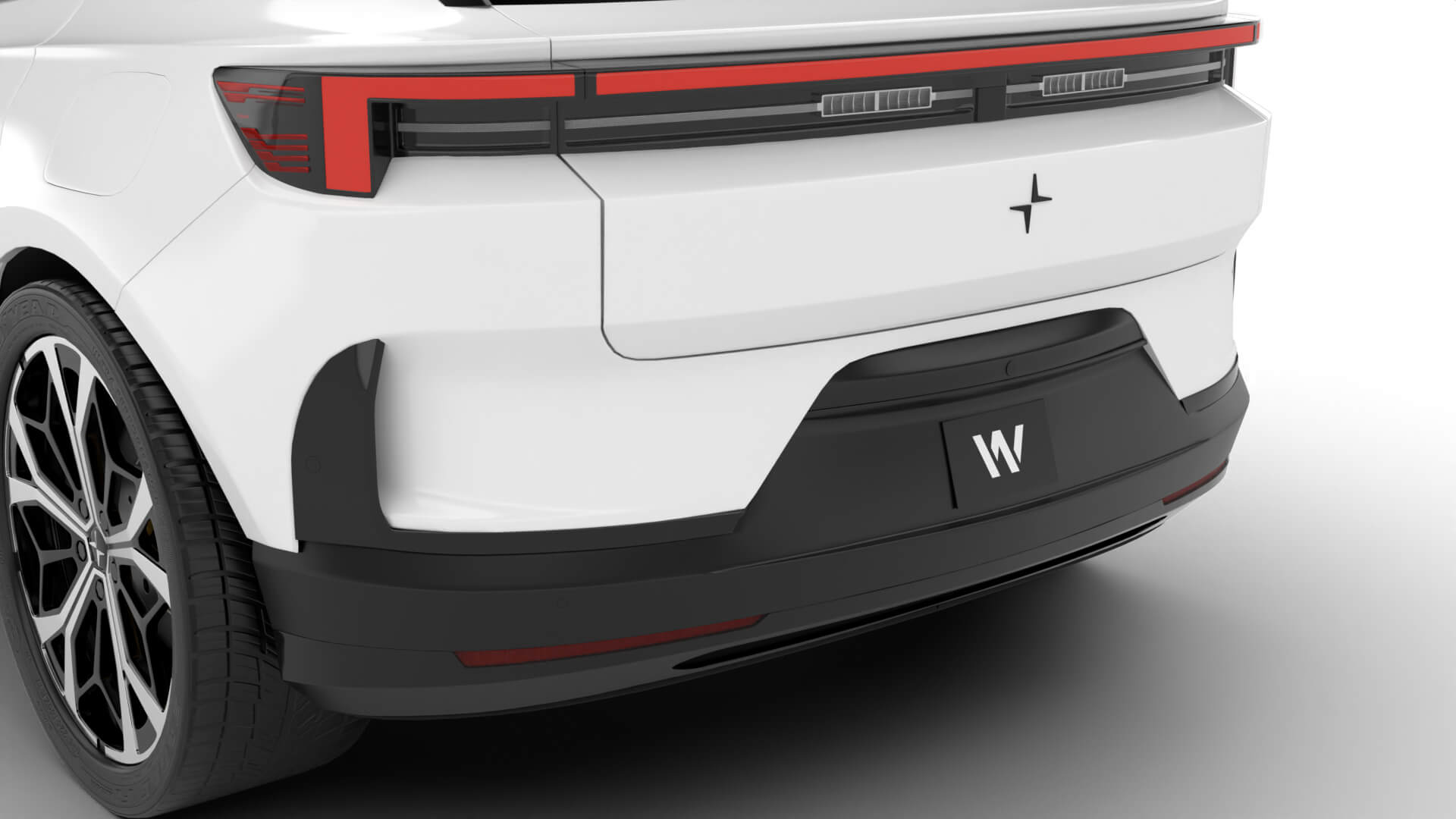Polestar 4 SUV 2027 3D Model