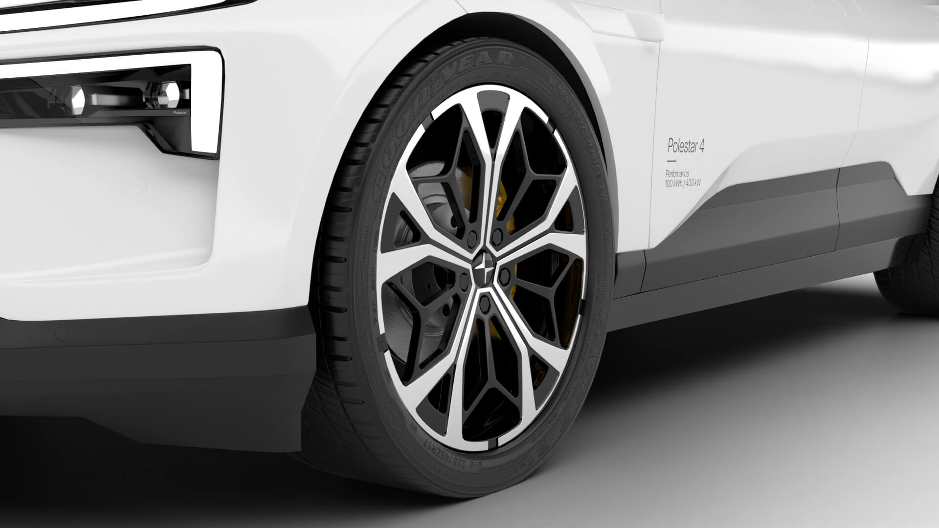 Polestar 4 SUV 2027 3D Model
