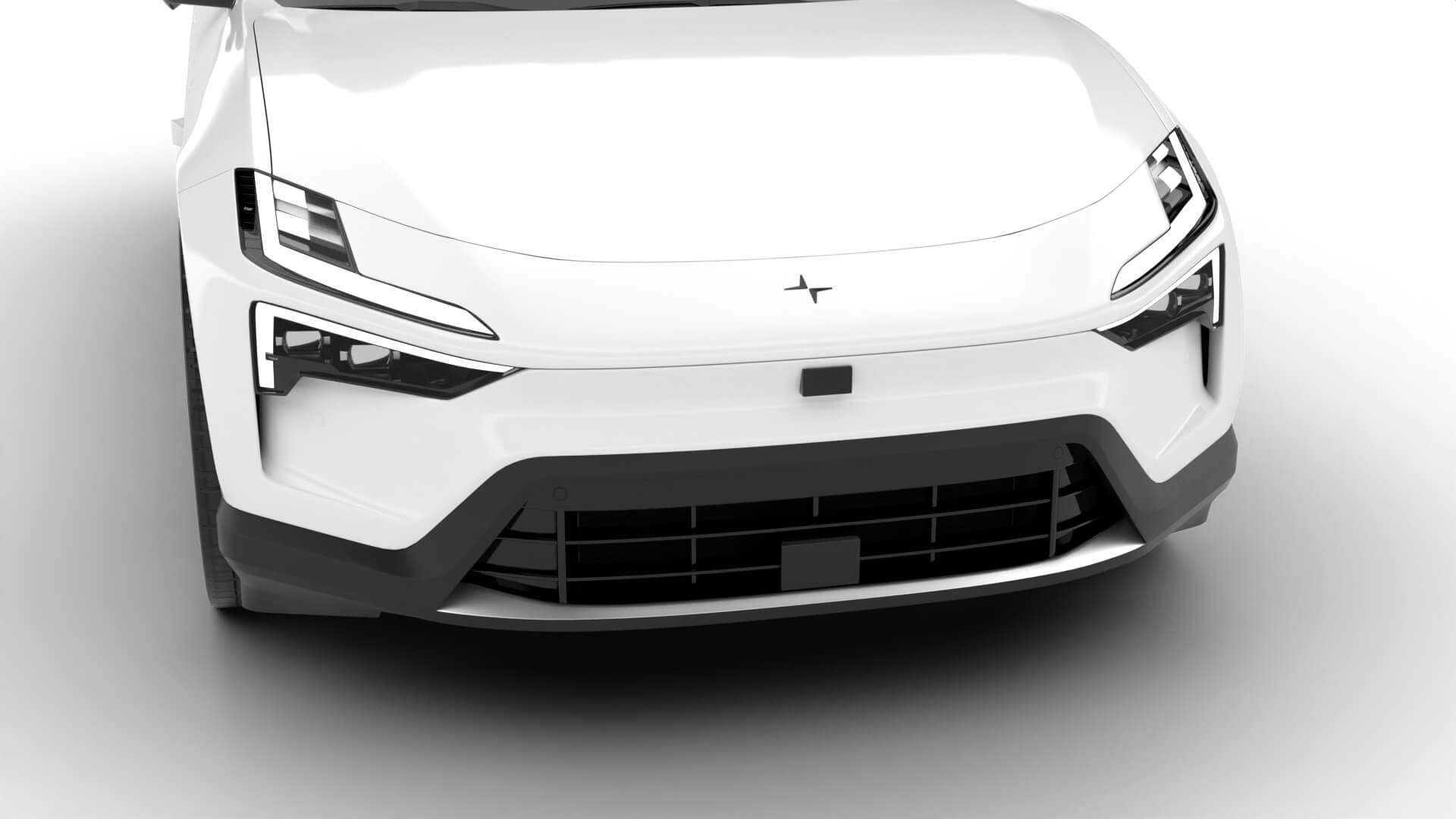 Polestar 4 SUV 2027 3D Model