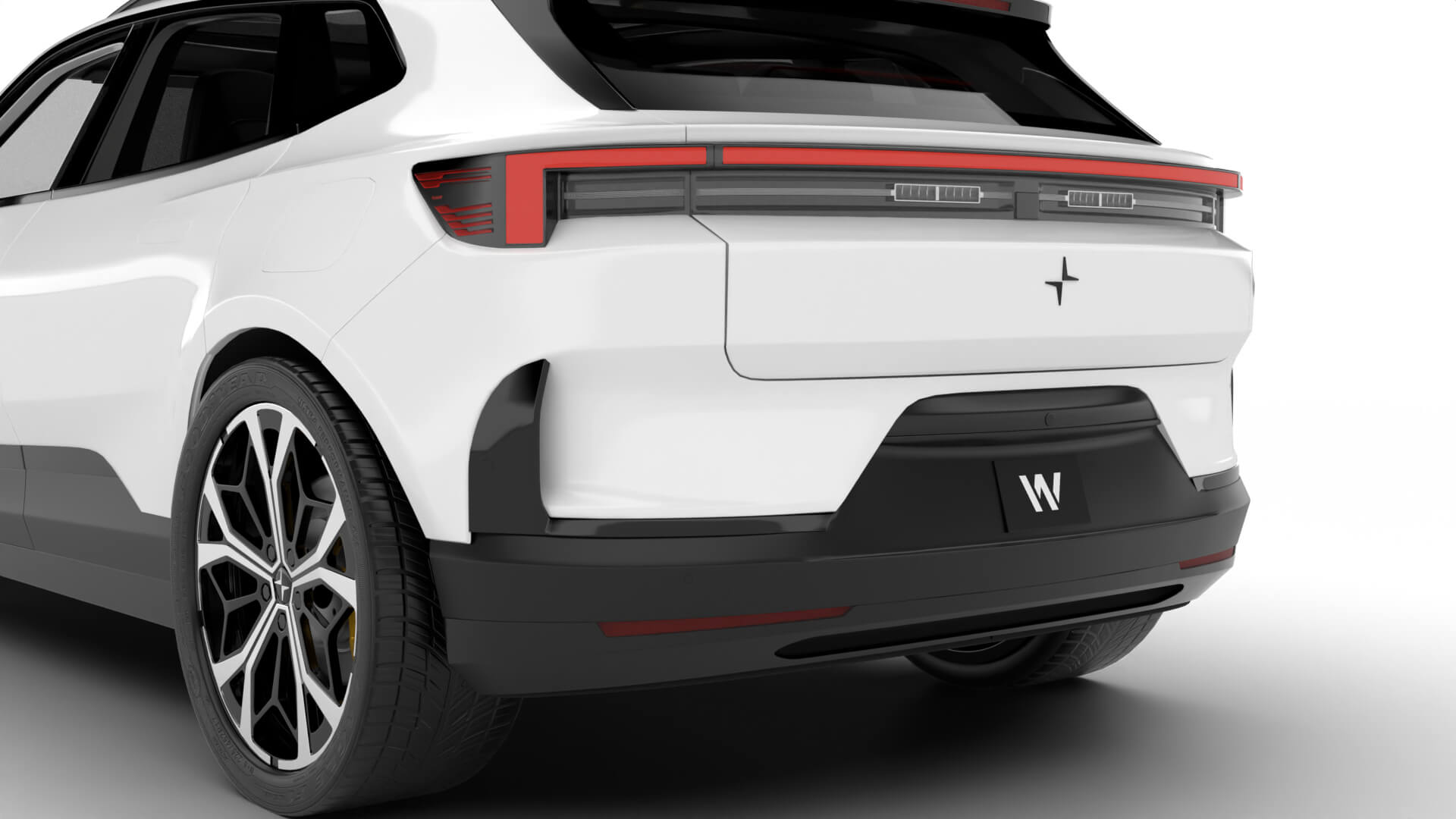 Polestar 4 SUV 2027 3D Model
