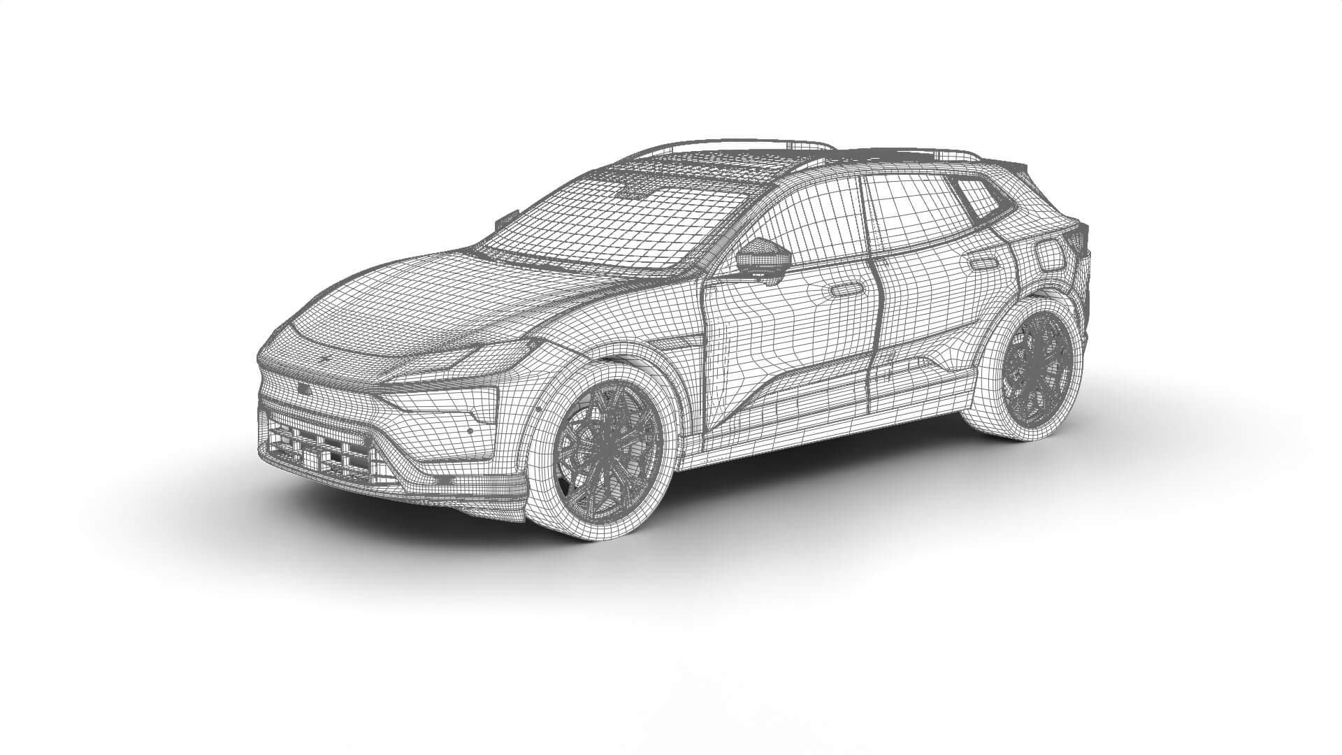 Polestar 4 SUV 2027 3D Model