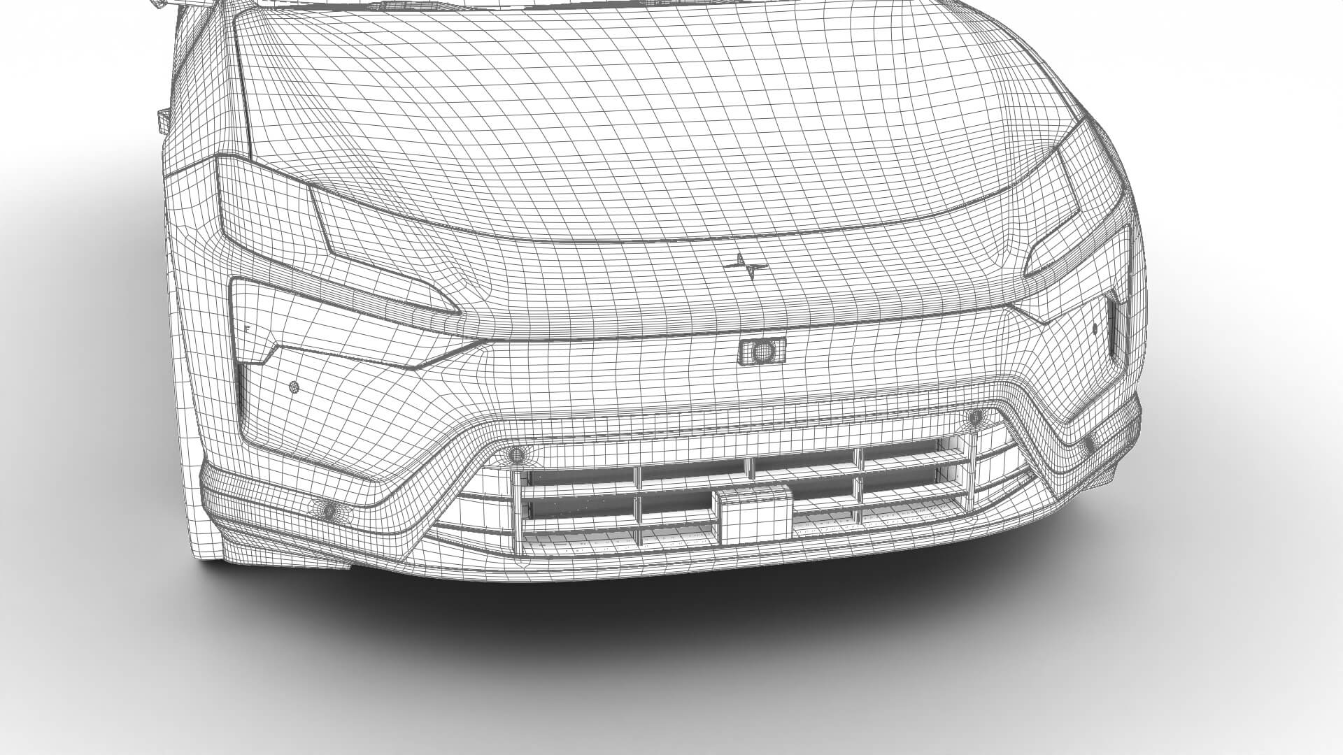 Polestar 4 SUV 2027 3D Model