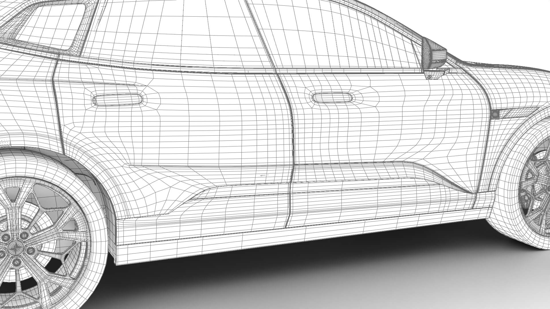 Polestar 4 SUV 2027 3D Model