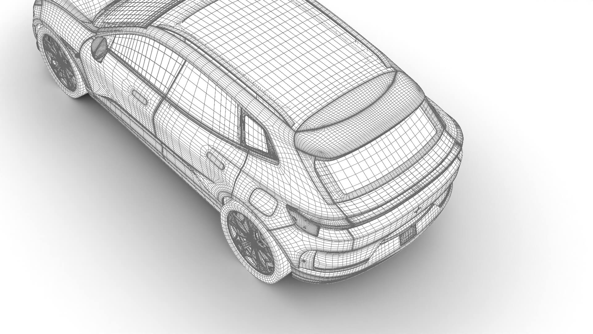 Polestar 4 SUV 2027 3D Model
