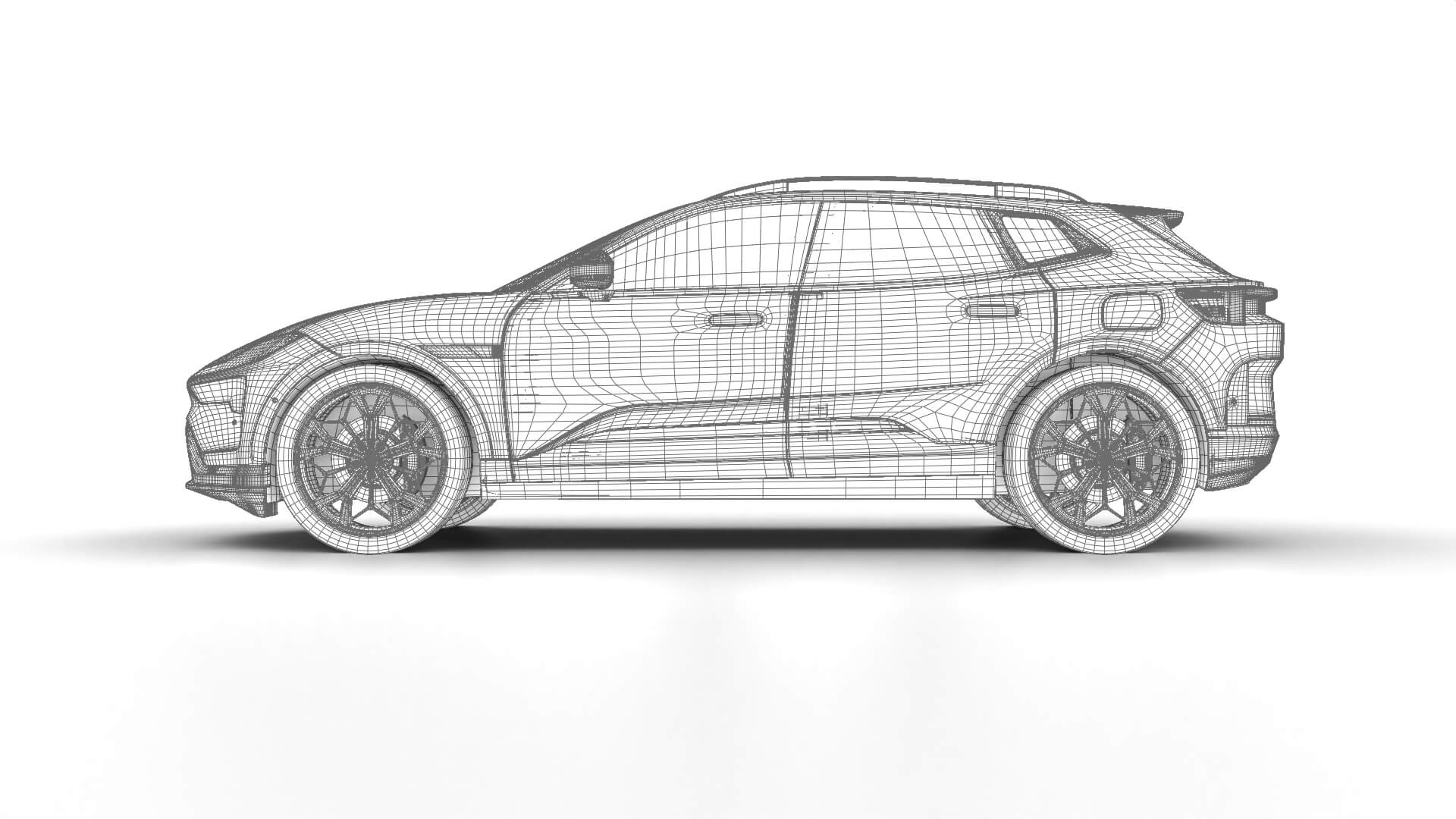 Polestar 4 SUV 2027 3D Model