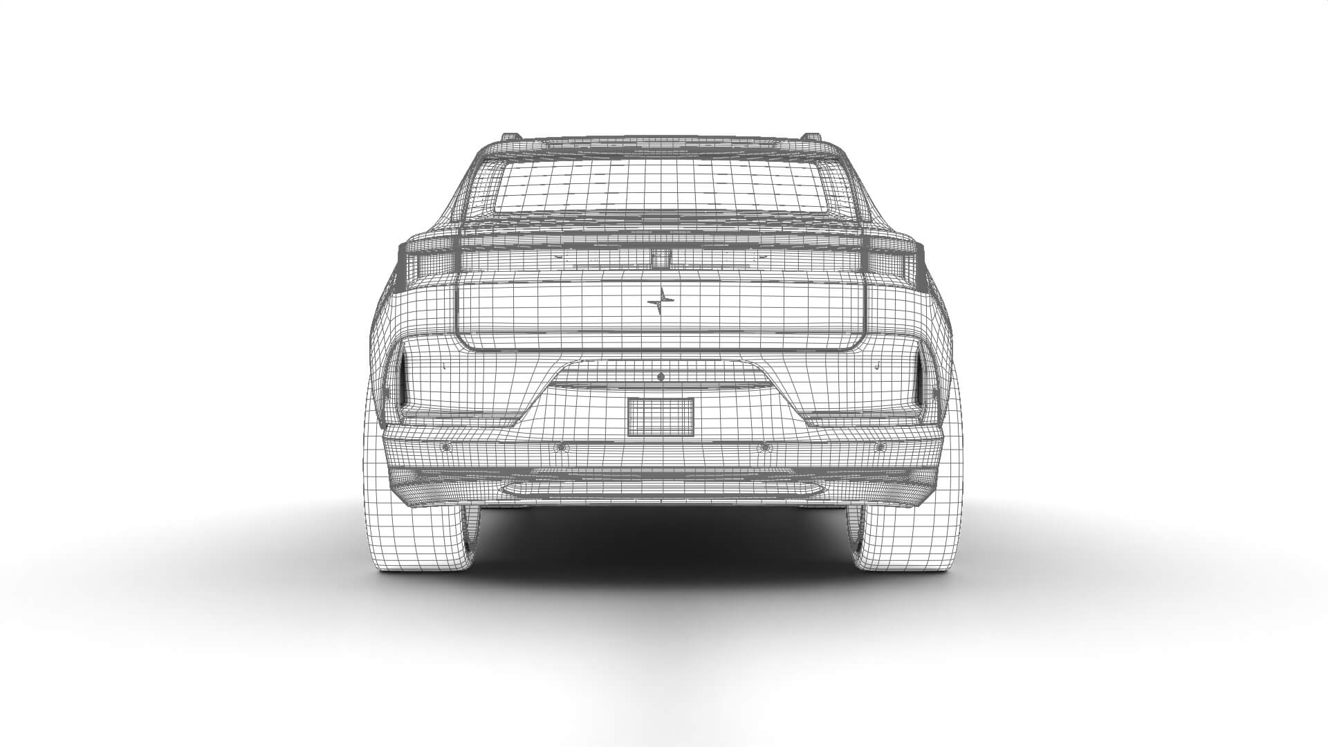Polestar 4 SUV 2027 3D Model