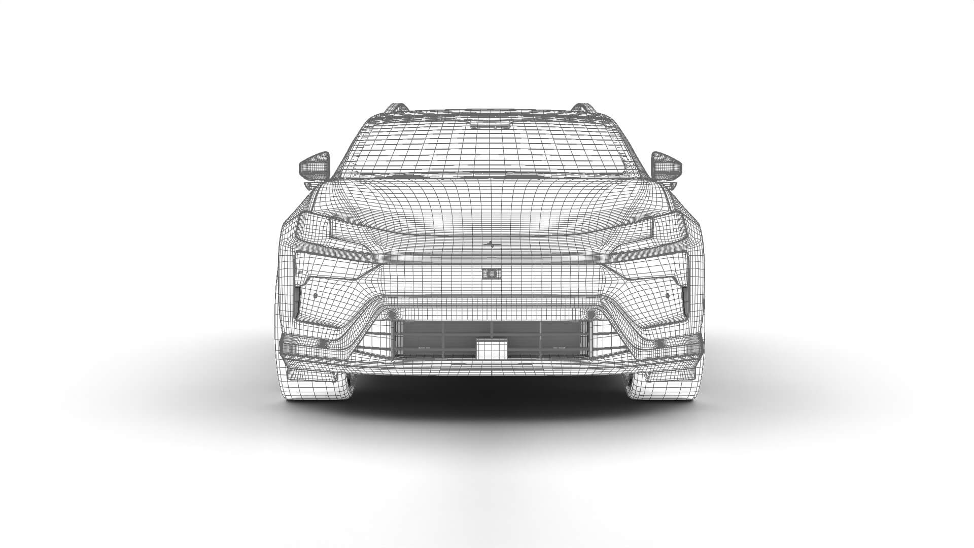 Polestar 4 SUV 2027 3D Model