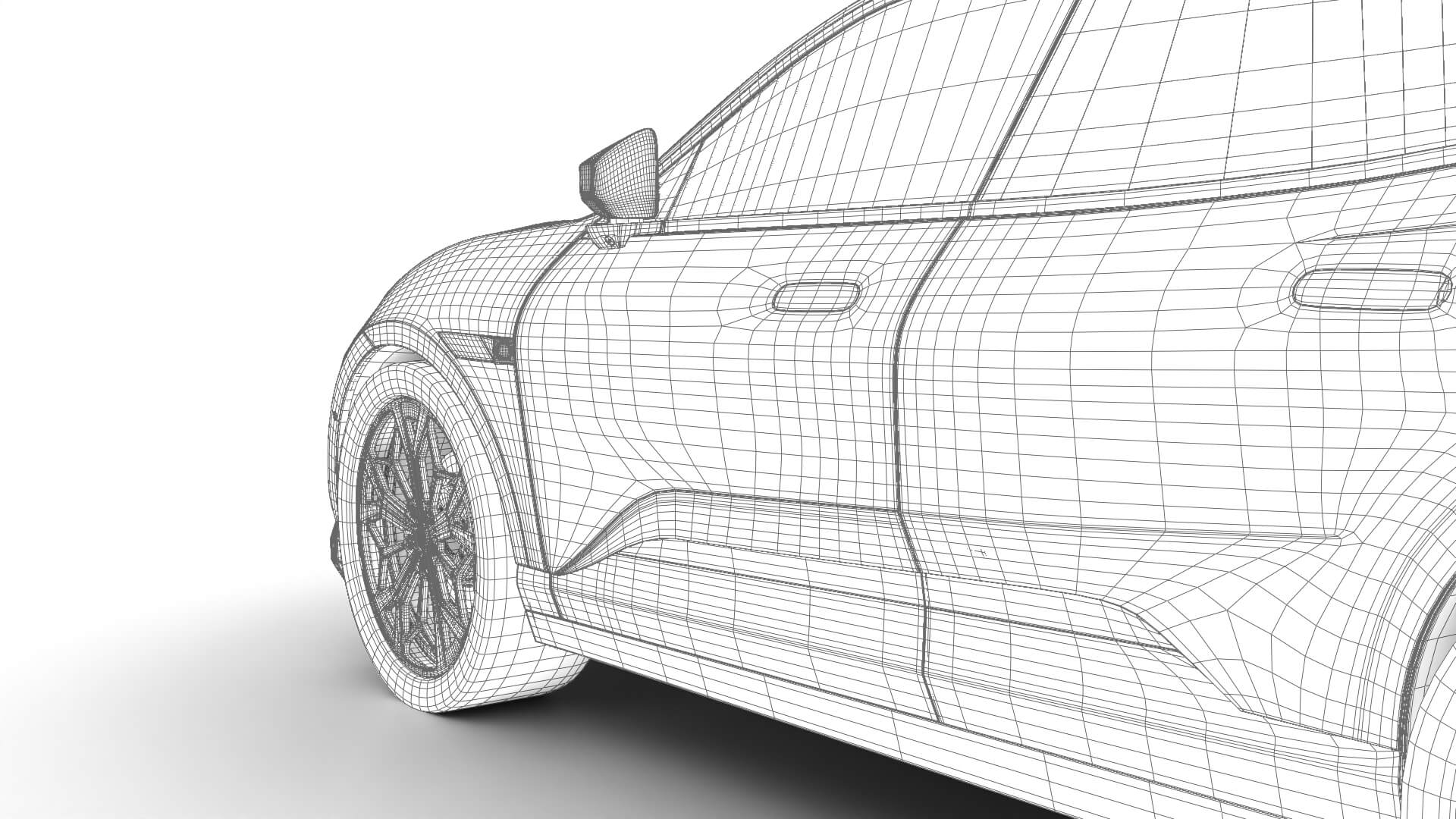 Polestar 4 SUV 2027 3D Model