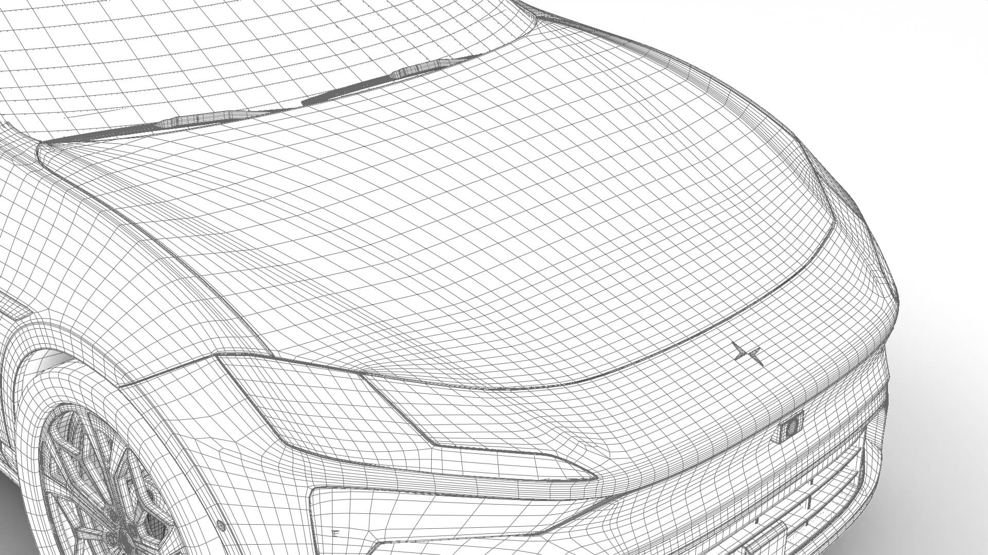 Polestar 4 SUV 2027 3D Model