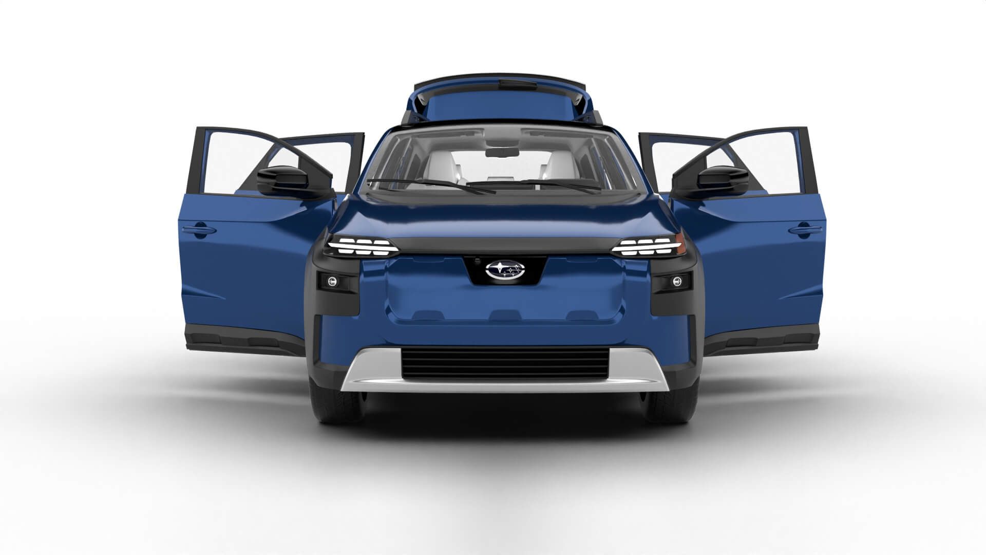 Subaru Trailseeker 2026 HQ 3D Model