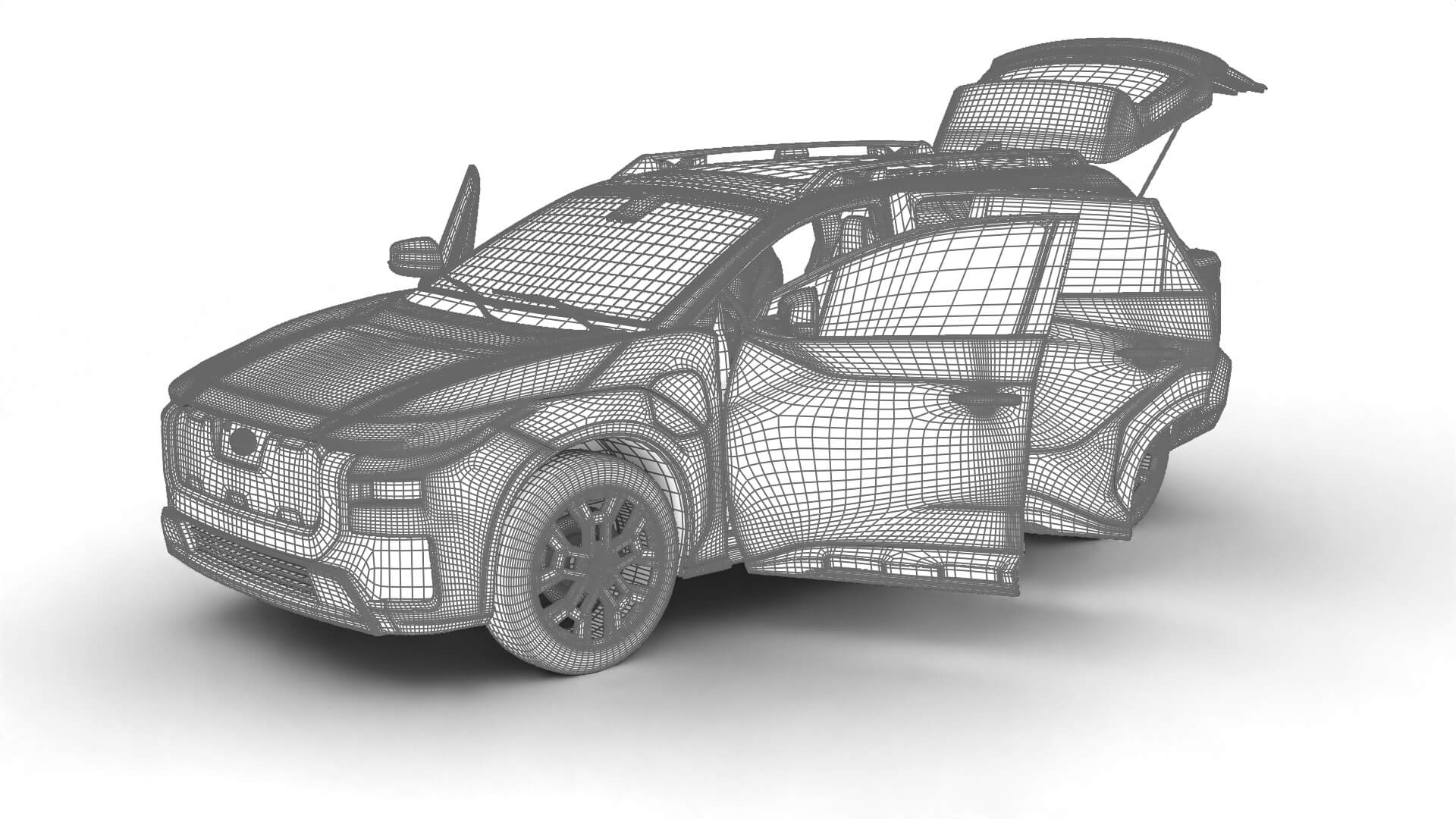 Subaru Trailseeker 2026 HQ 3D Model