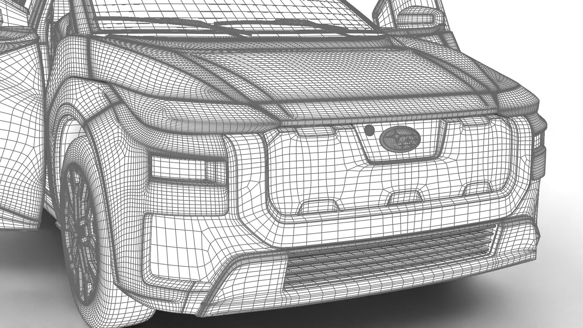 Subaru Trailseeker 2026 HQ 3D Model