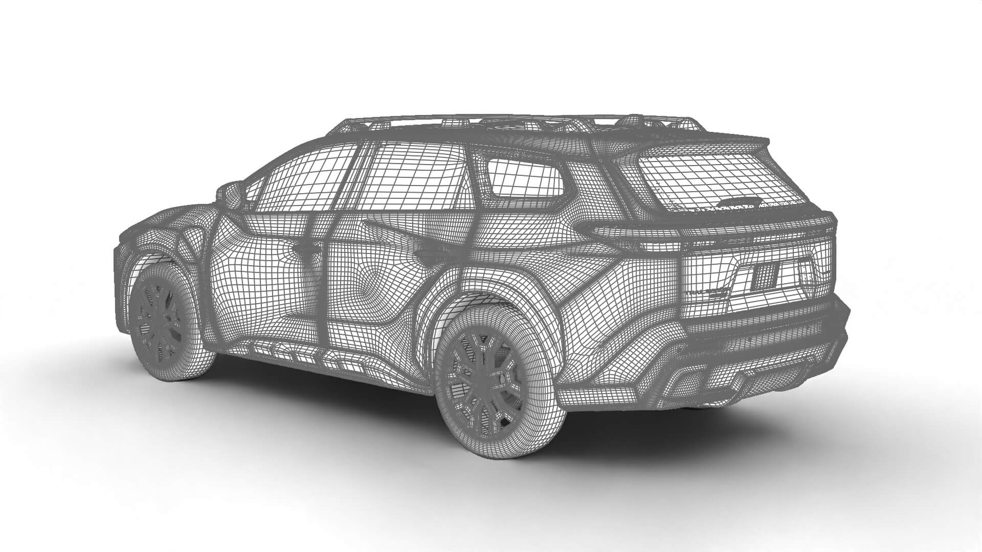 Subaru Trailseeker 2026 3D Model