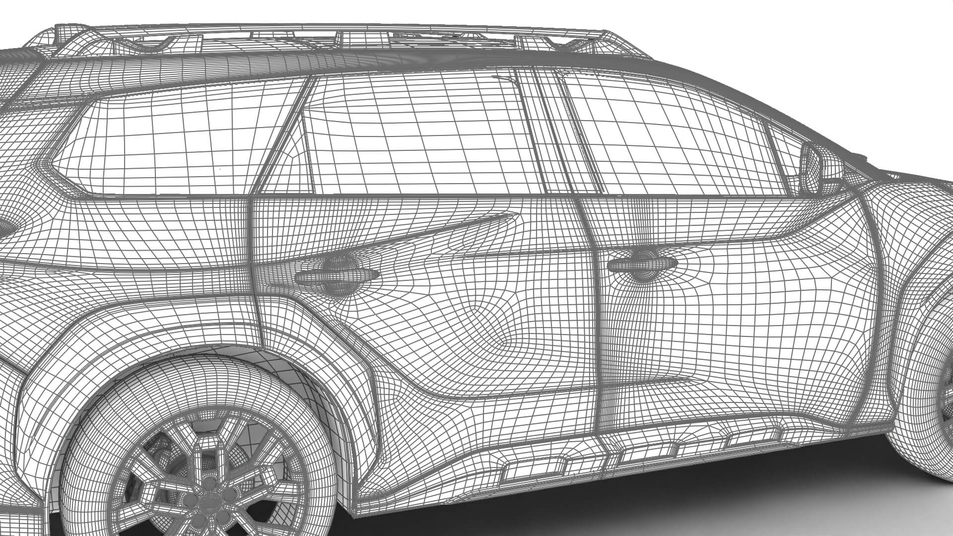 Subaru Trailseeker 2026 3D Model