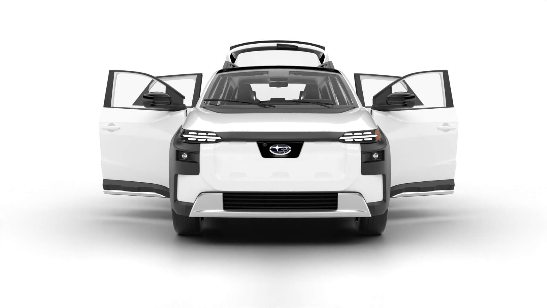 Subaru Trailseeker Premium 2026 HQ 3D Model