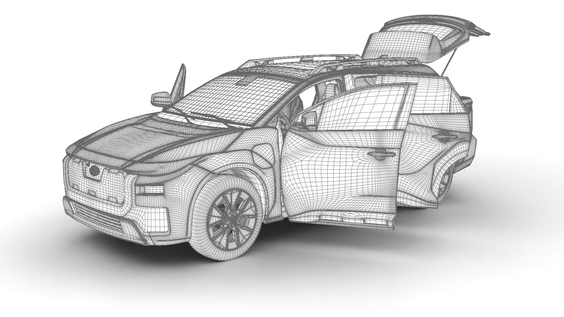 Subaru Trailseeker Premium 2026 HQ 3D Model