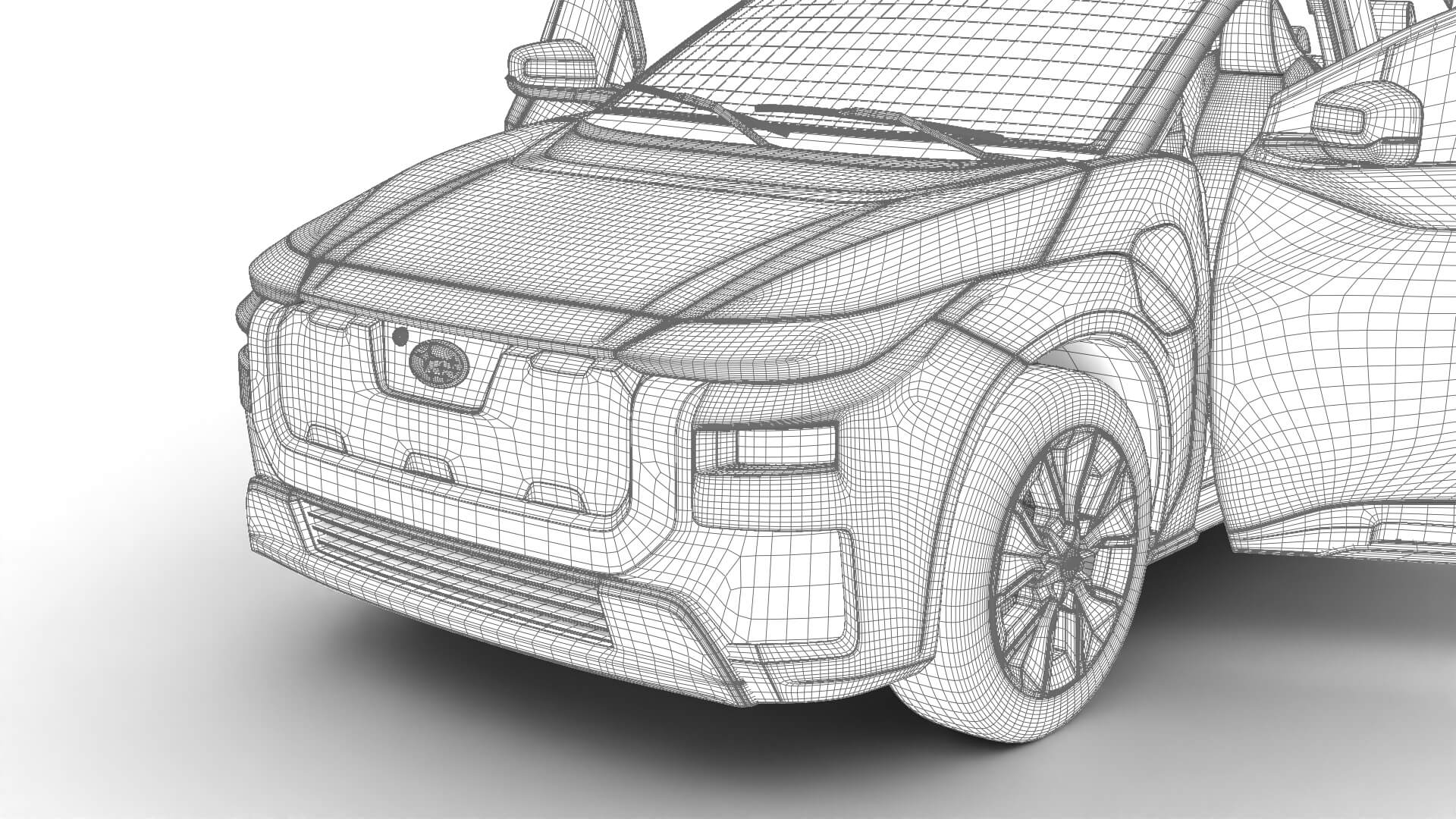 Subaru Trailseeker Premium 2026 HQ 3D Model