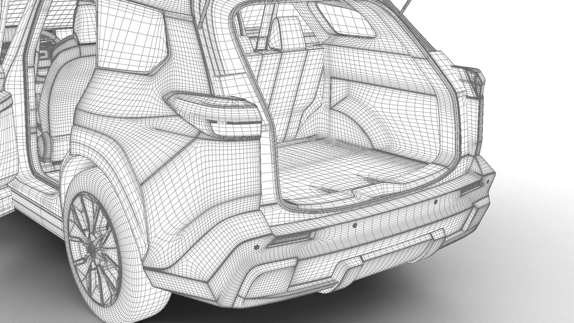 Subaru Trailseeker Premium 2026 HQ 3D Model