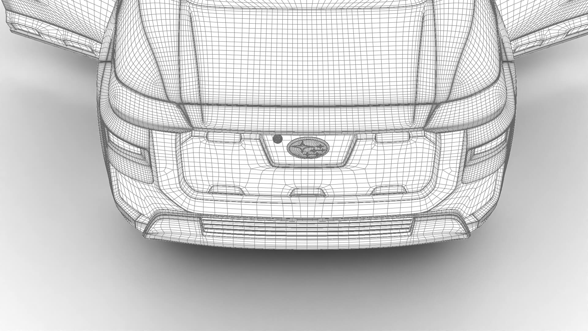 Subaru Trailseeker Premium 2026 HQ 3D Model