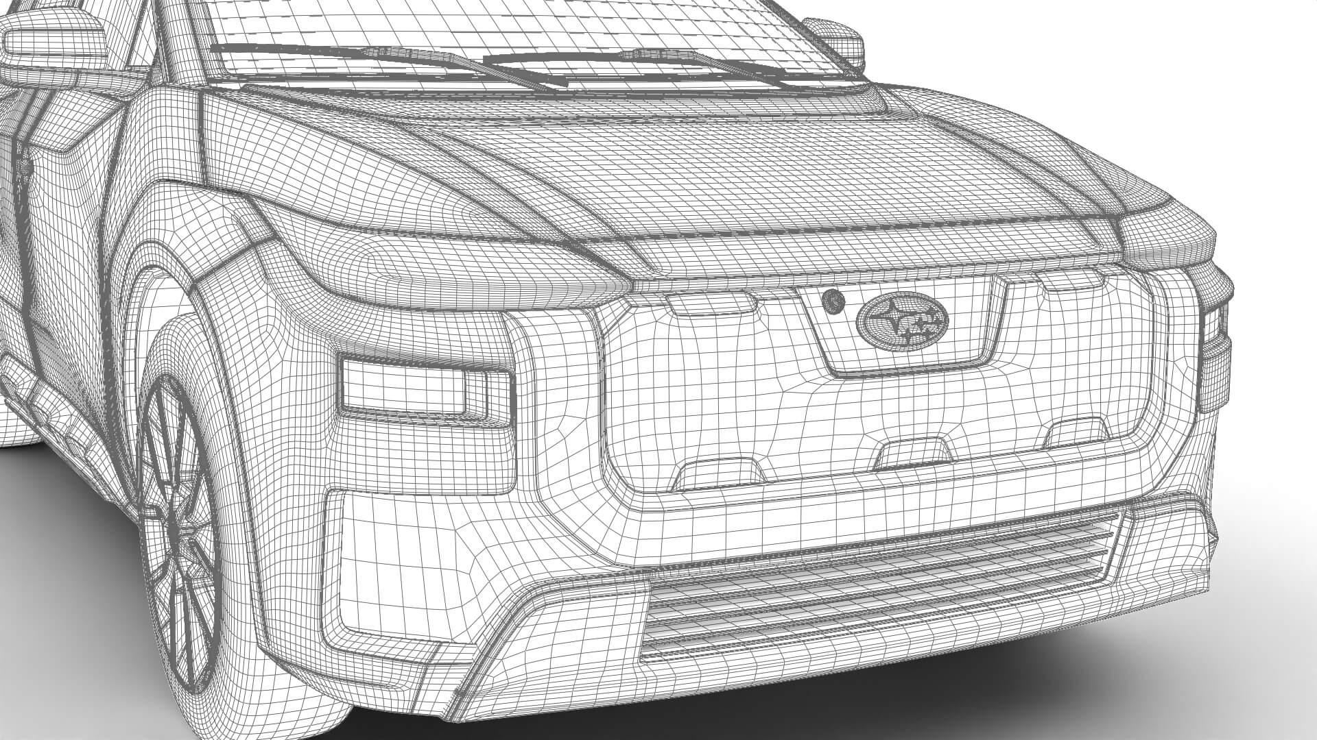Subaru Trailseeker Premium 2026 3D Model