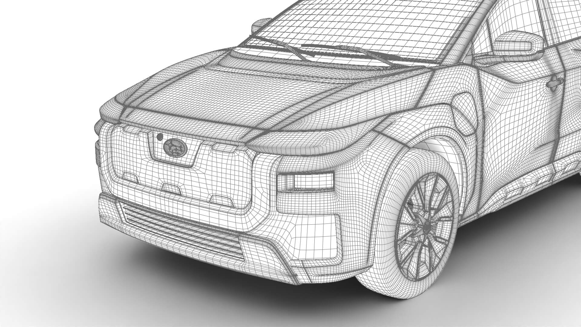 Subaru Trailseeker Premium 2026 3D Model