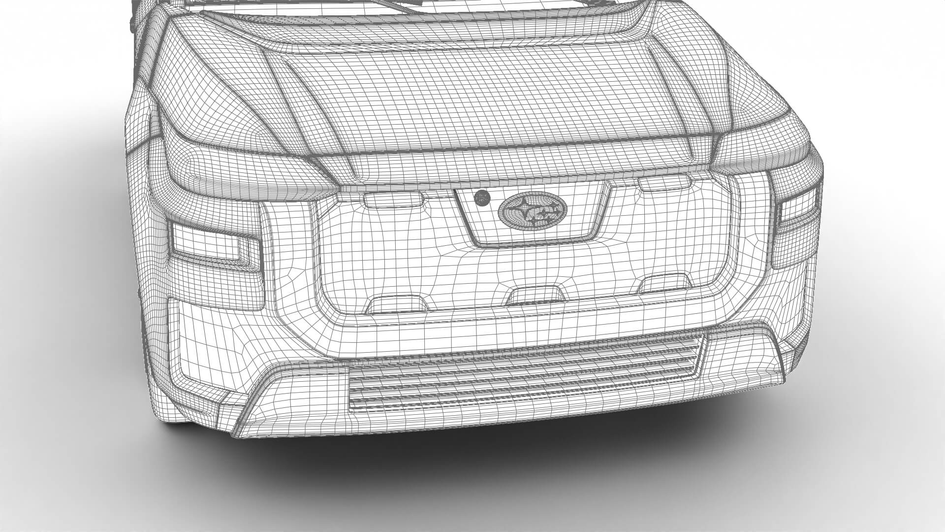 Subaru Trailseeker Premium 2026 3D Model