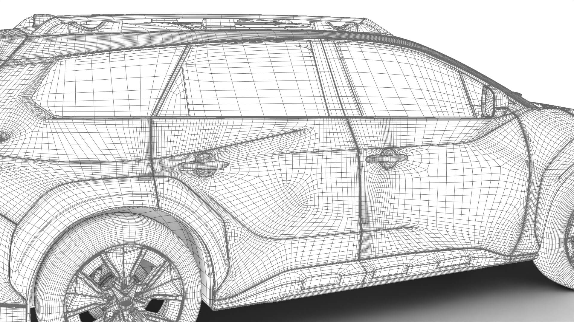 Subaru Trailseeker Premium 2026 3D Model