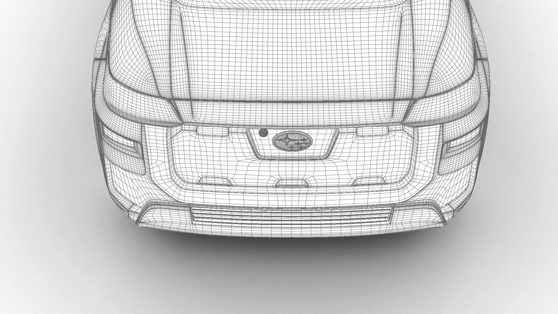 Subaru Trailseeker Premium 2026 3D Model