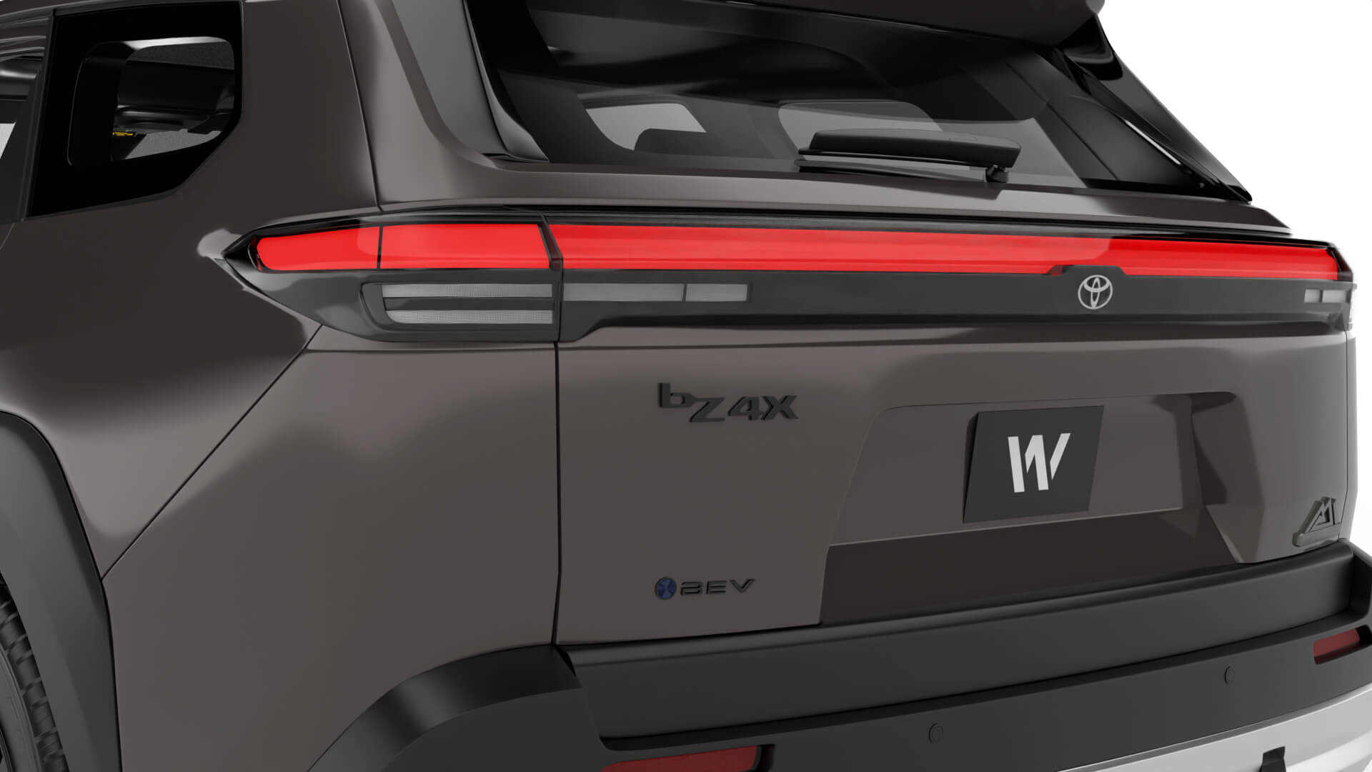 Toyota bZ Woodland 2026 3D Model