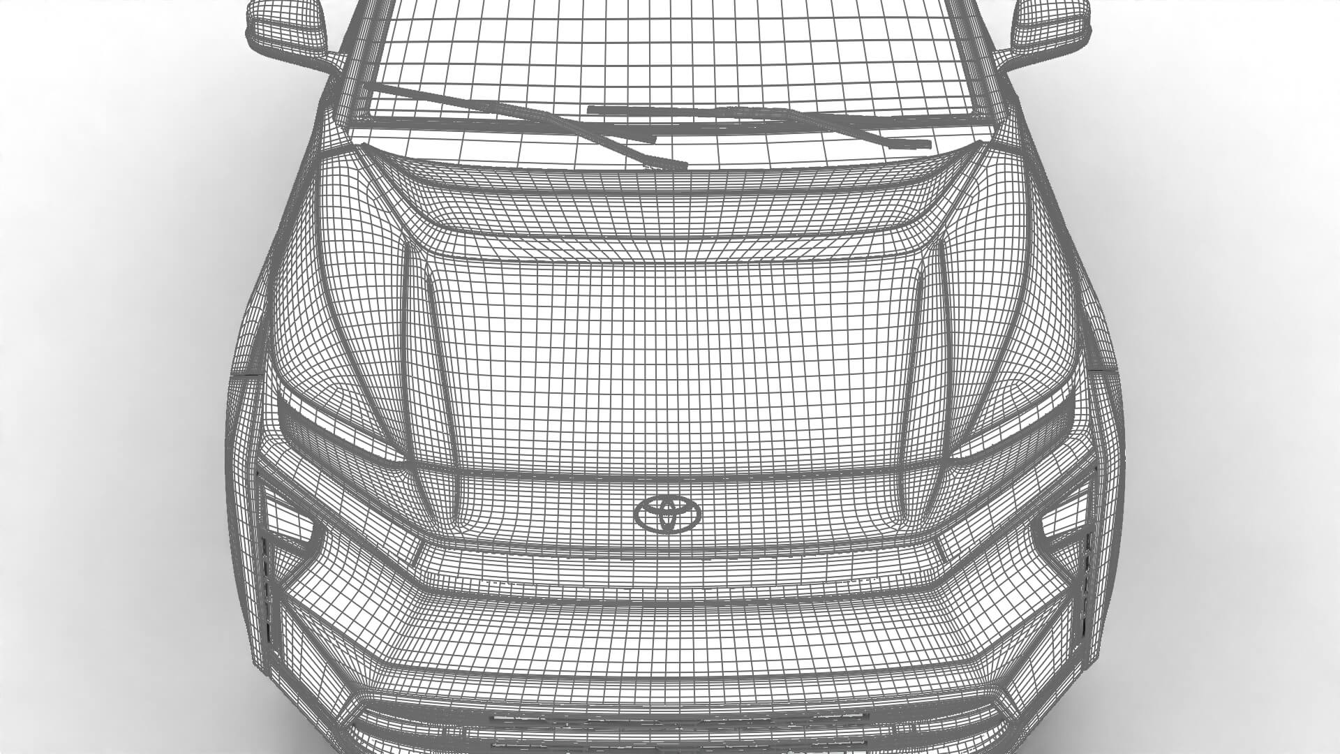 Toyota bZ Woodland 2026 3D Model