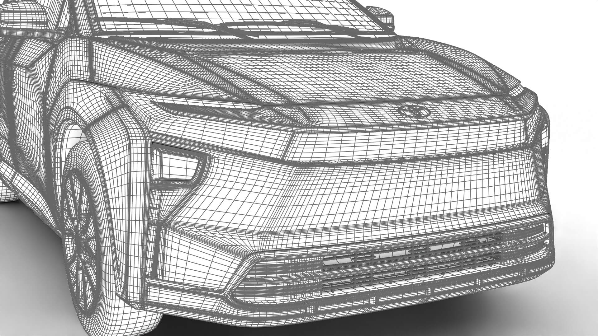 Toyota bZ Woodland 2026 3D Model