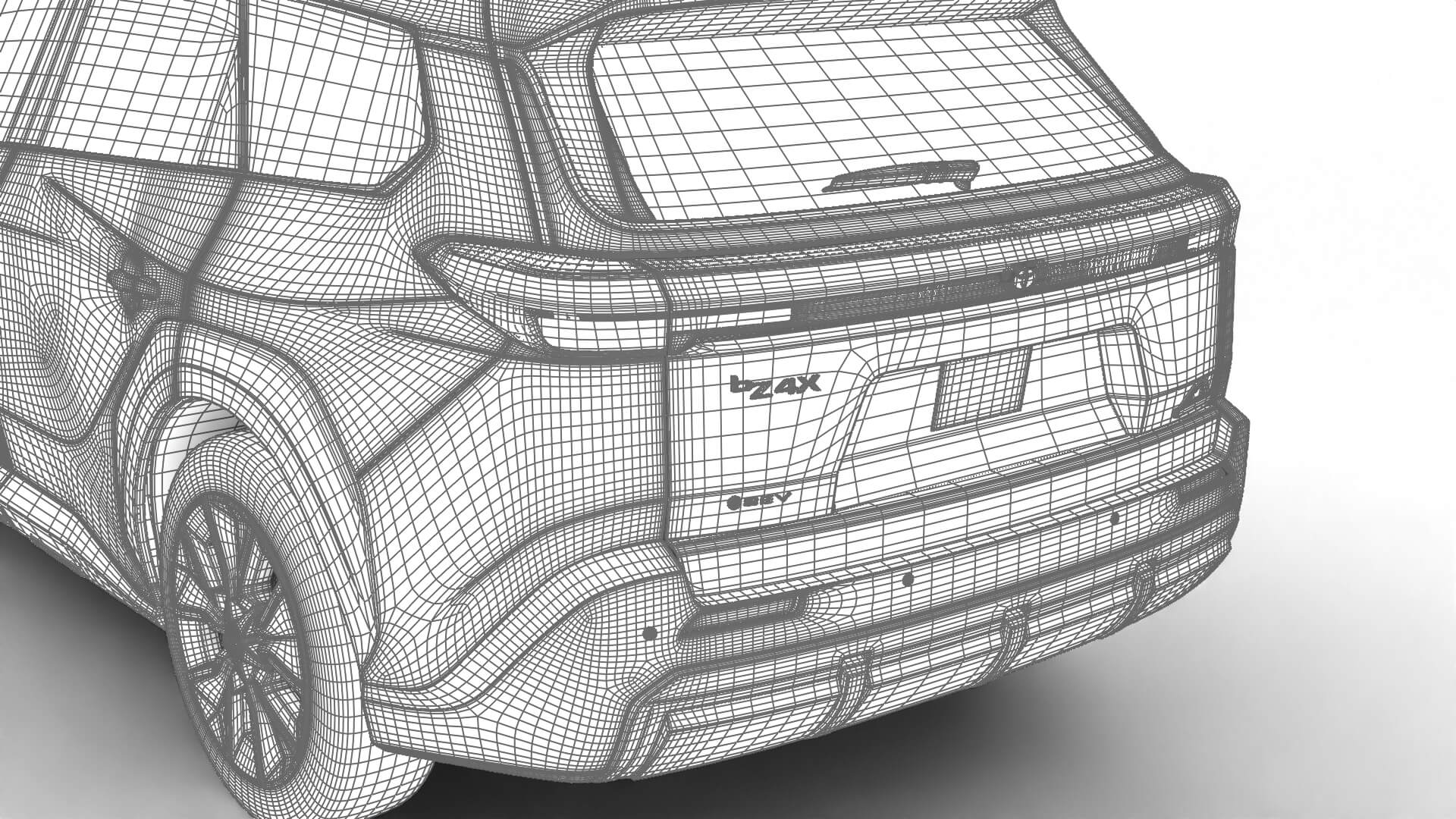 Toyota bZ Woodland 2026 3D Model