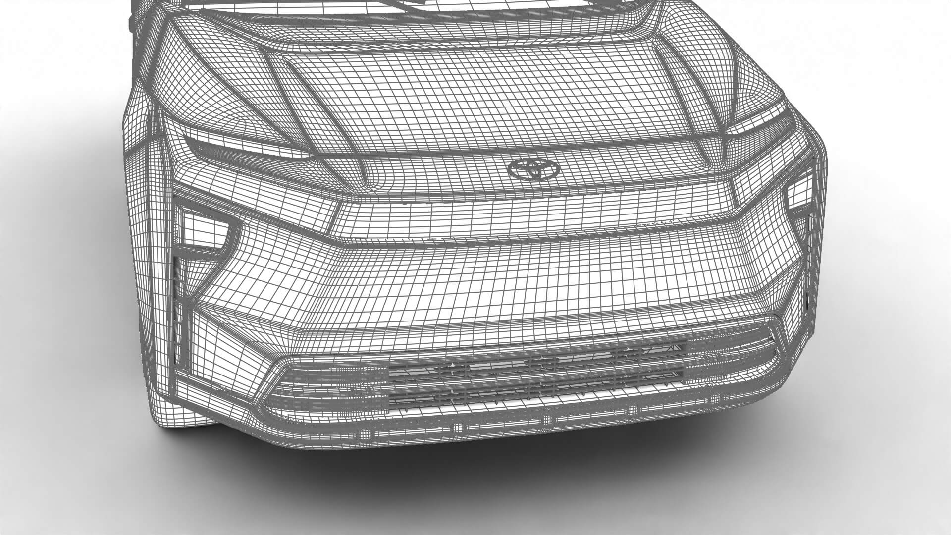 Toyota bZ Woodland 2026 3D Model