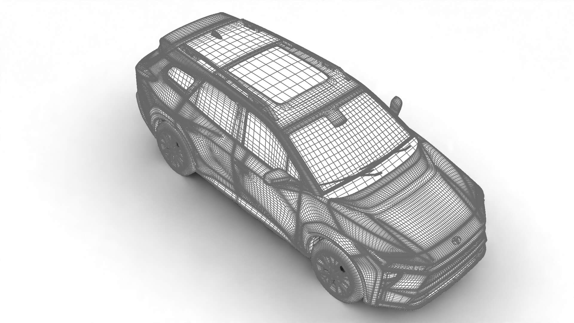 Toyota bZ Woodland 2026 3D Model