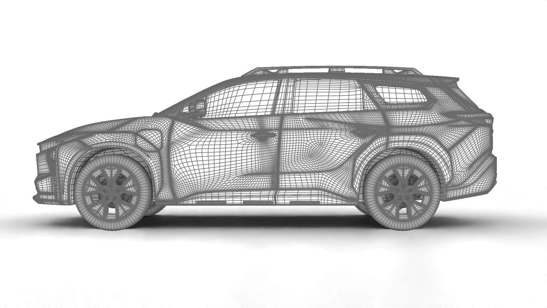 Toyota bZ Woodland 2026 3D Model
