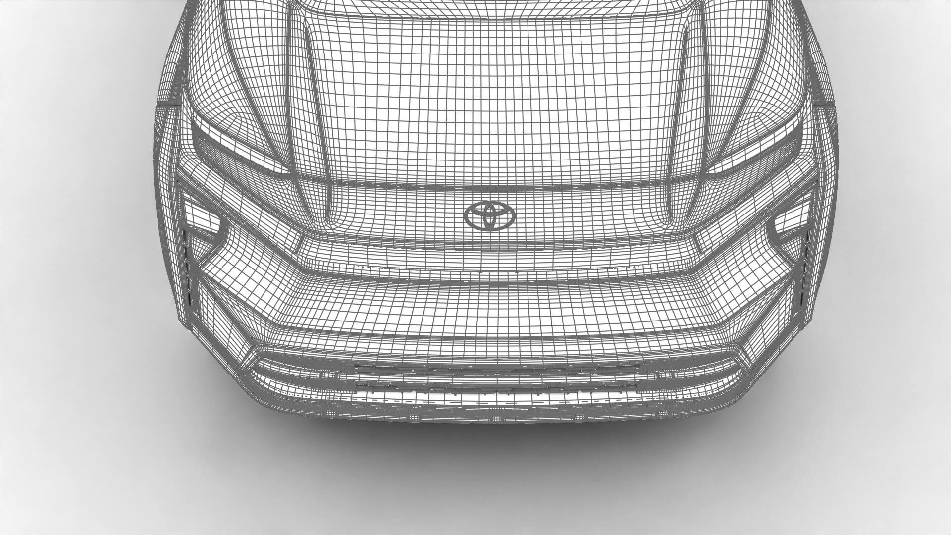 Toyota bZ Woodland 2026 3D Model