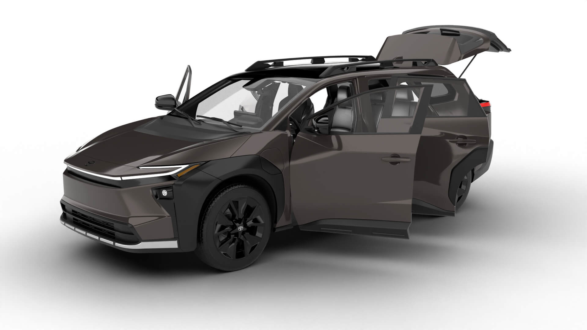Toyota bZ Woodland 2026 HQ 3D Model