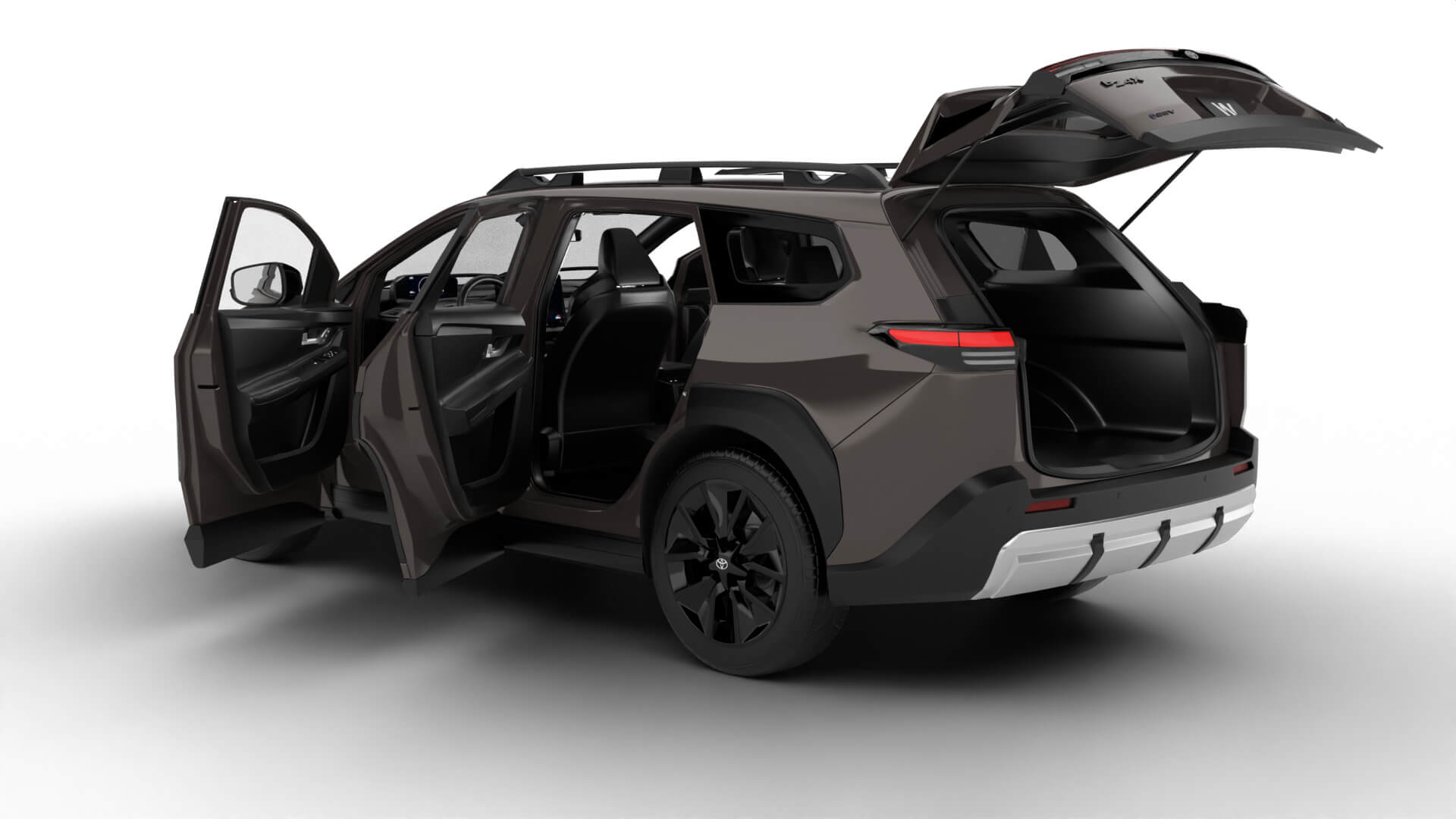 Toyota bZ Woodland 2026 HQ 3D Model