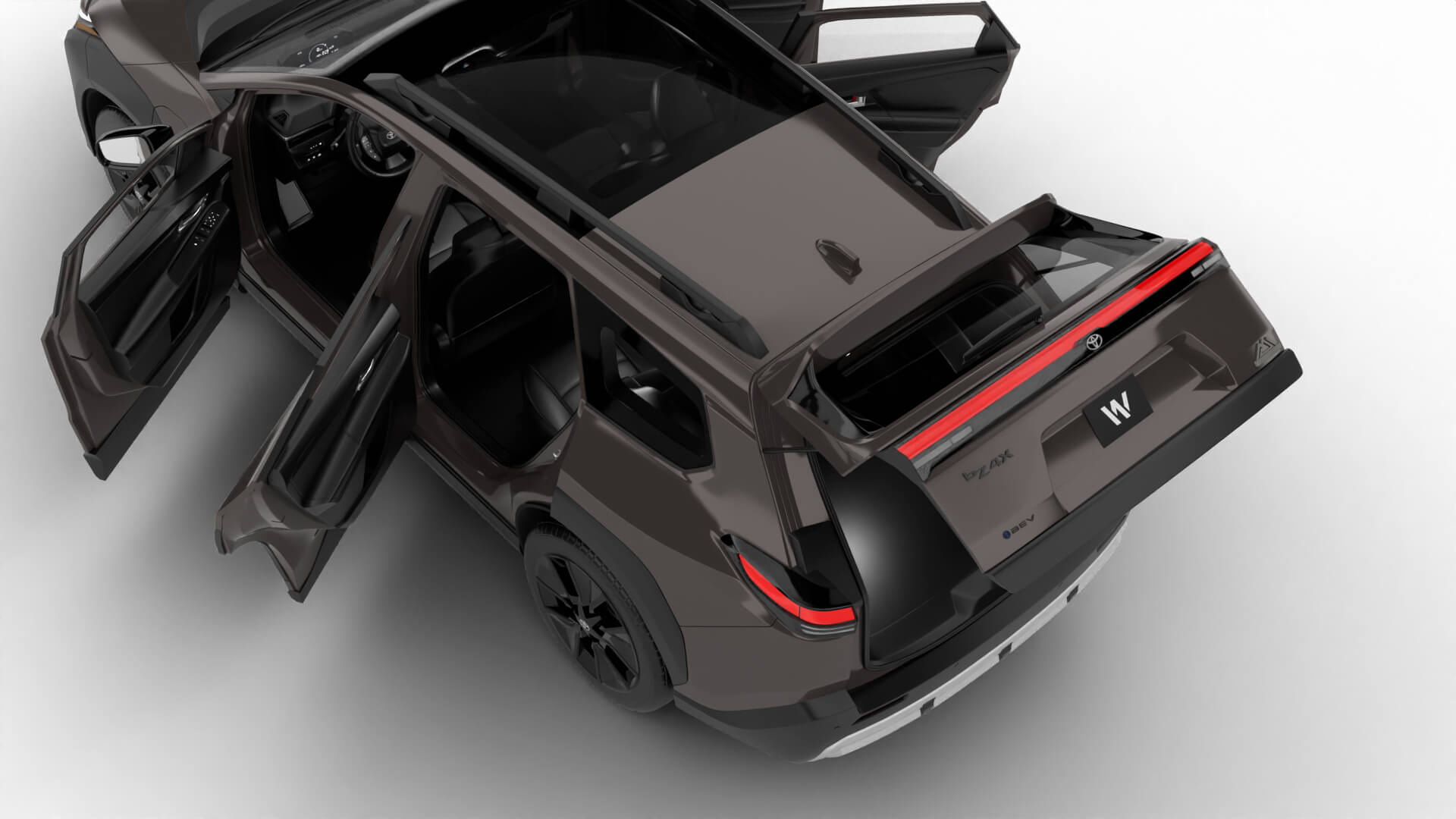 Toyota bZ Woodland 2026 HQ 3D Model