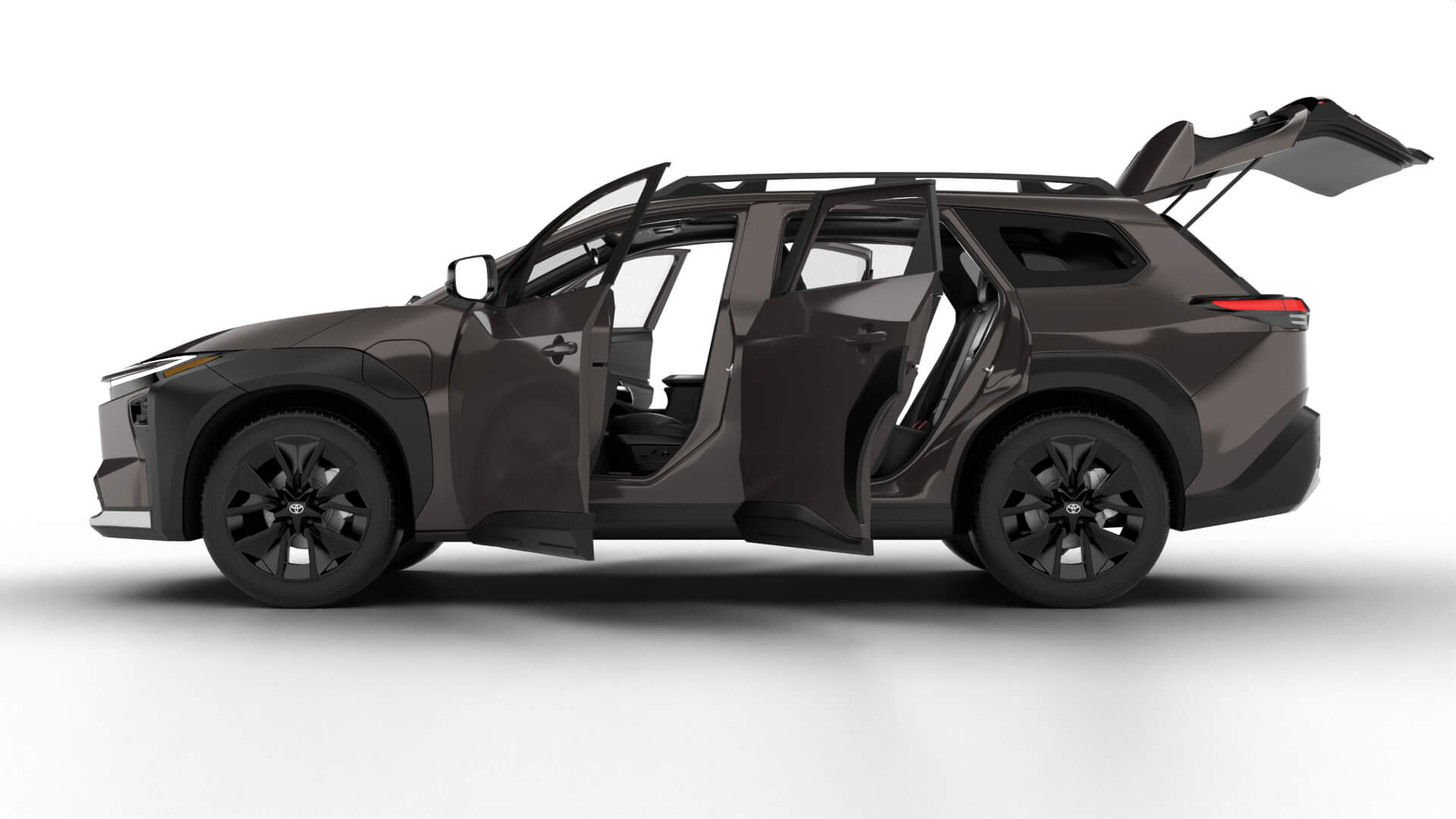 Toyota bZ Woodland 2026 HQ 3D Model