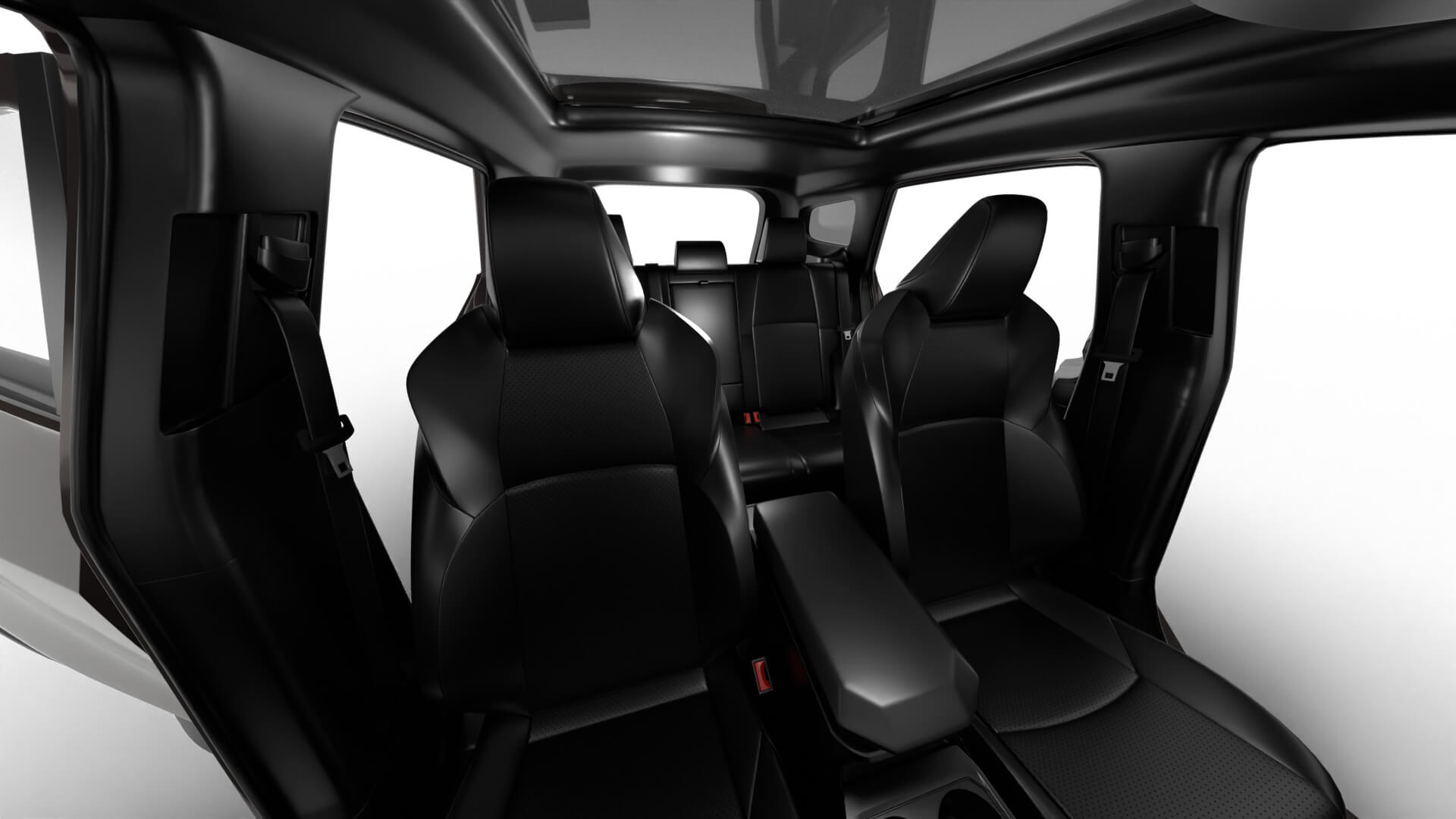 Toyota bZ Woodland 2026 HQ 3D Model