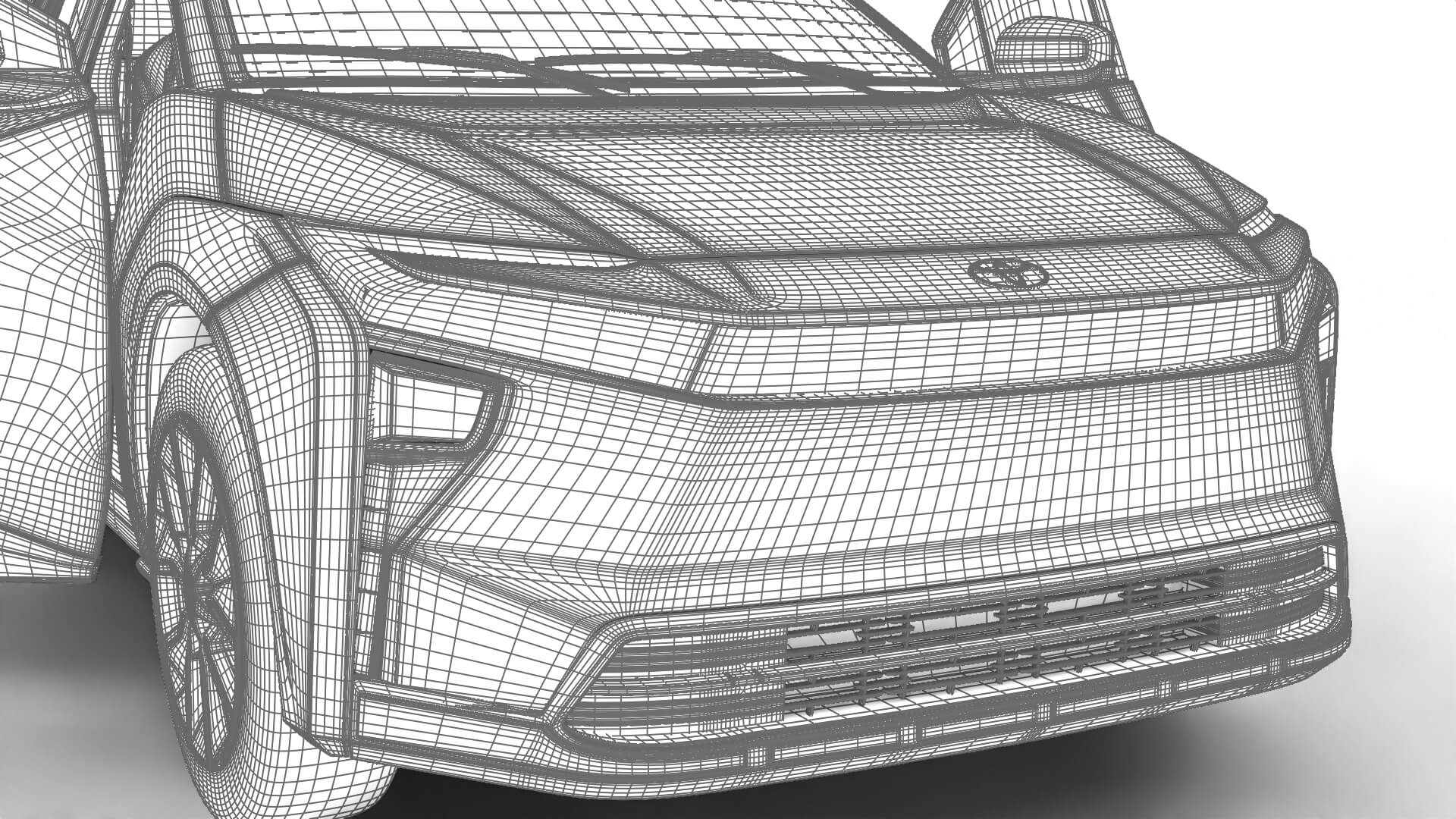 Toyota bZ Woodland 2026 HQ 3D Model