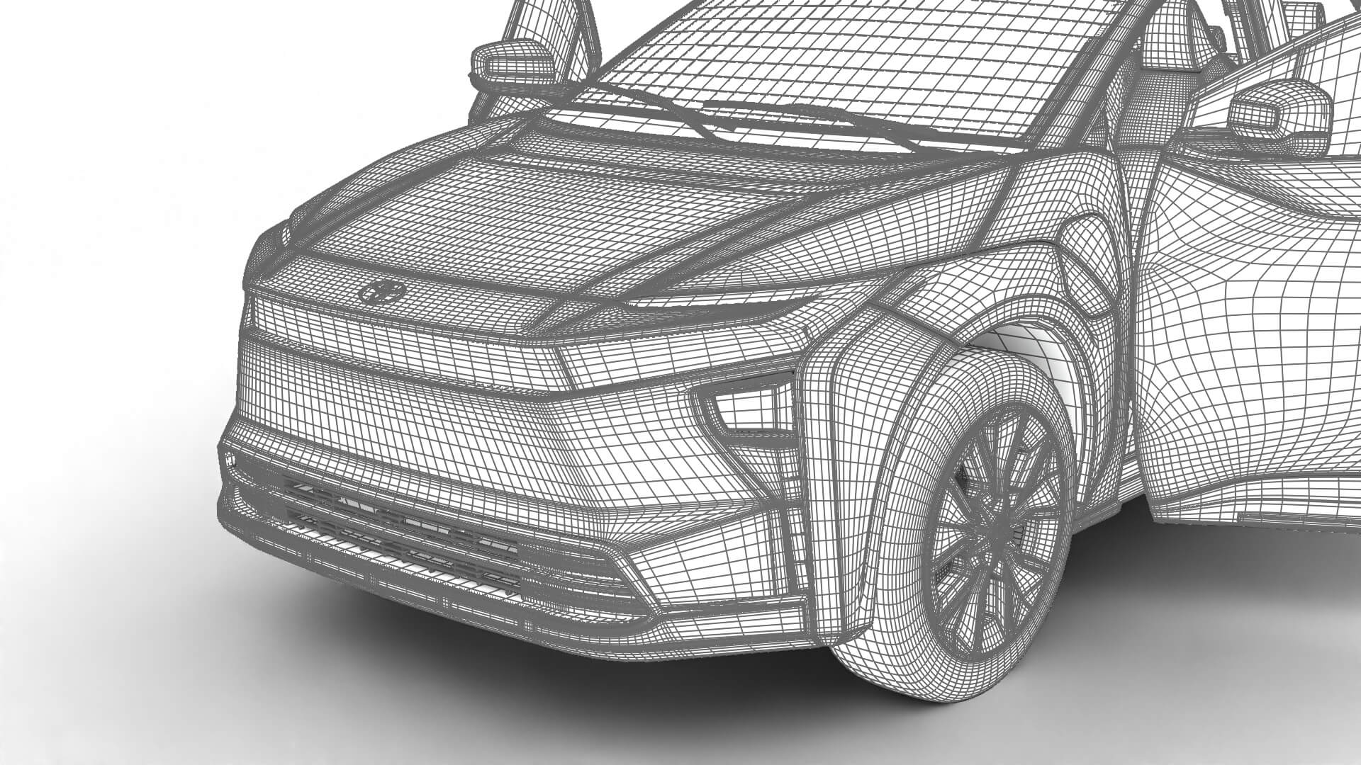 Toyota bZ Woodland 2026 HQ 3D Model