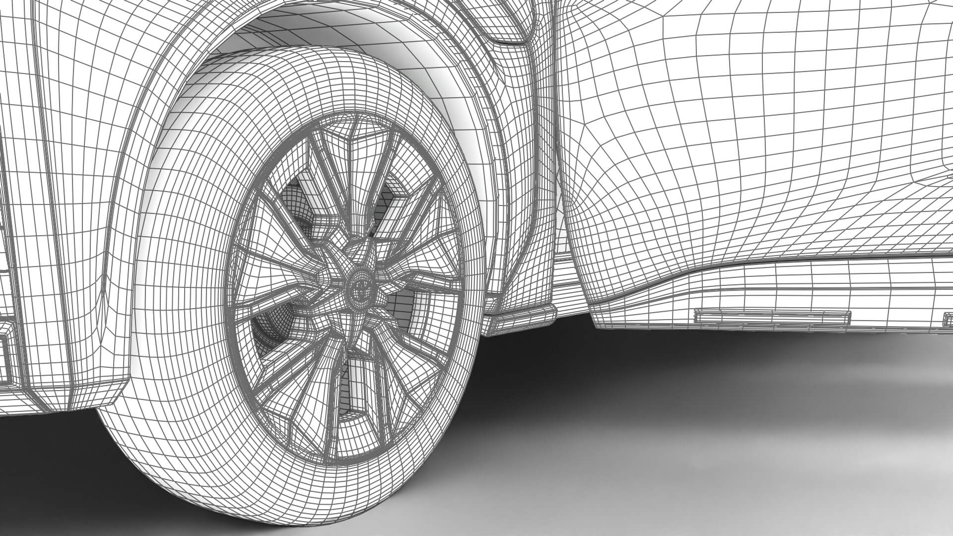 Toyota bZ Woodland 2026 HQ 3D Model